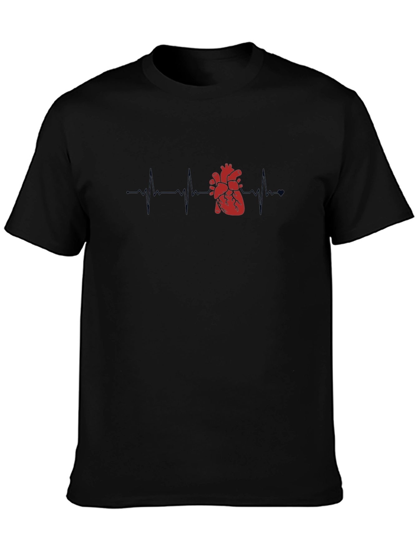 Heartbeat T-Shirt: Anatomical Heart Design