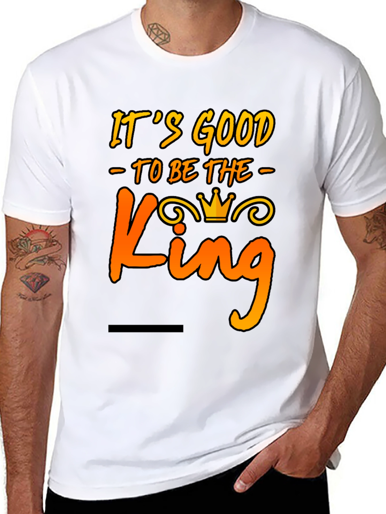 Its Good to Be The King Mens T-Shirt