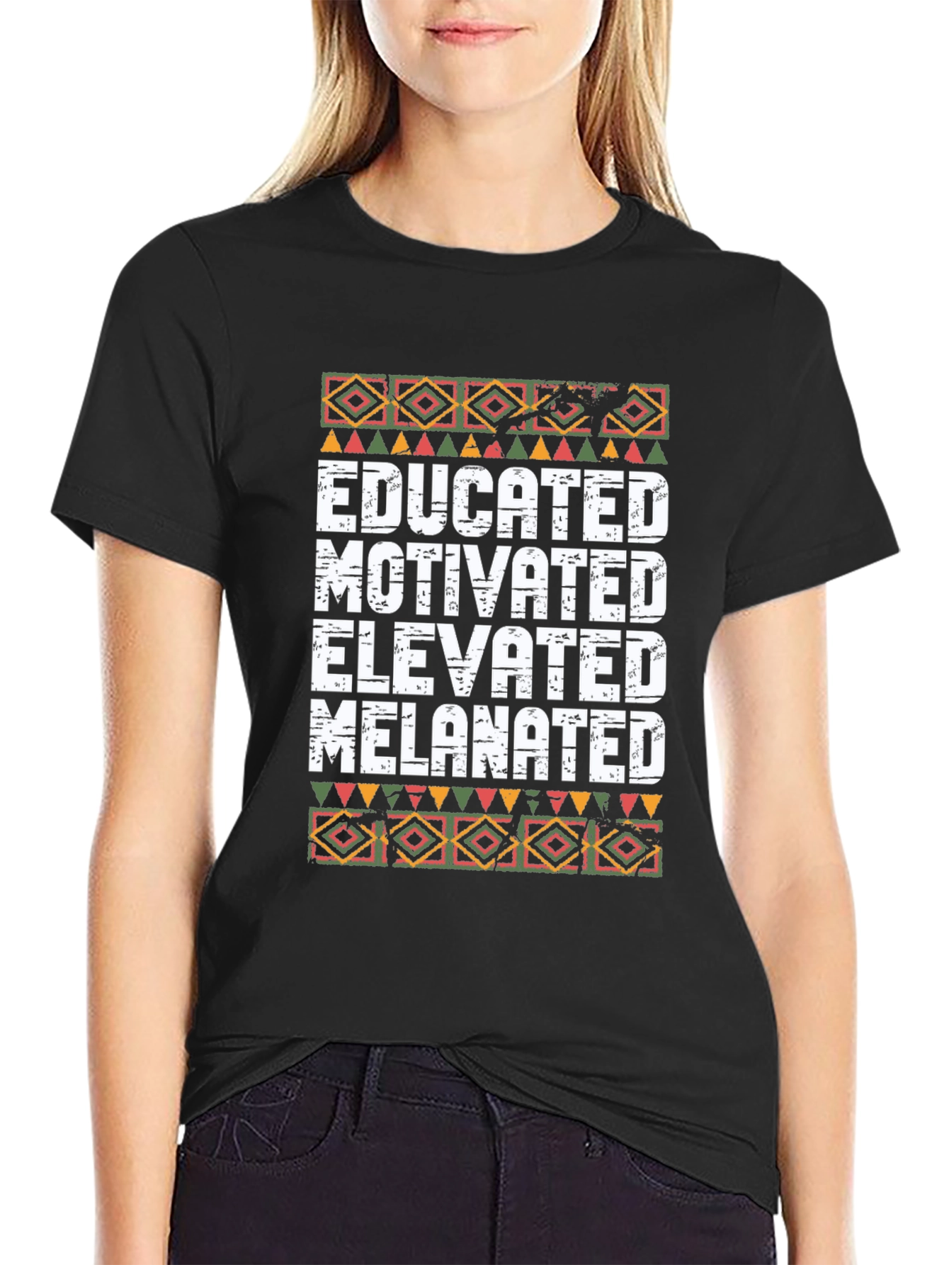 Educated Melanin T-Shirt - Black Pride