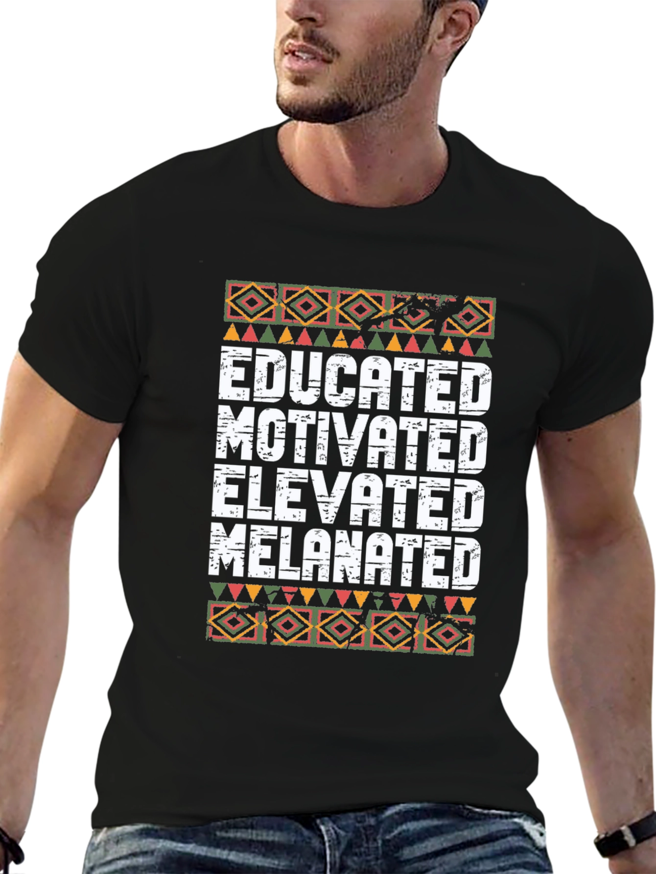 Educated Melanin T-Shirt - Black Pride