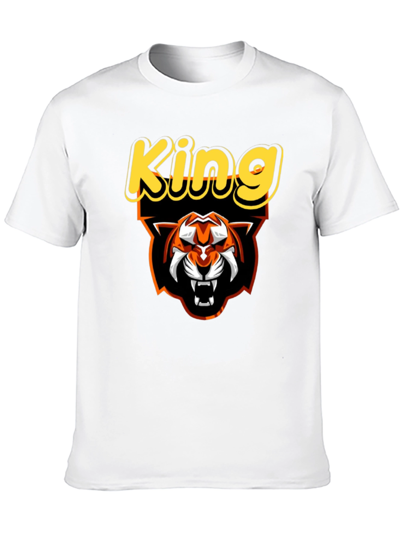 King Tiger Graphic Tee - Fierce Style