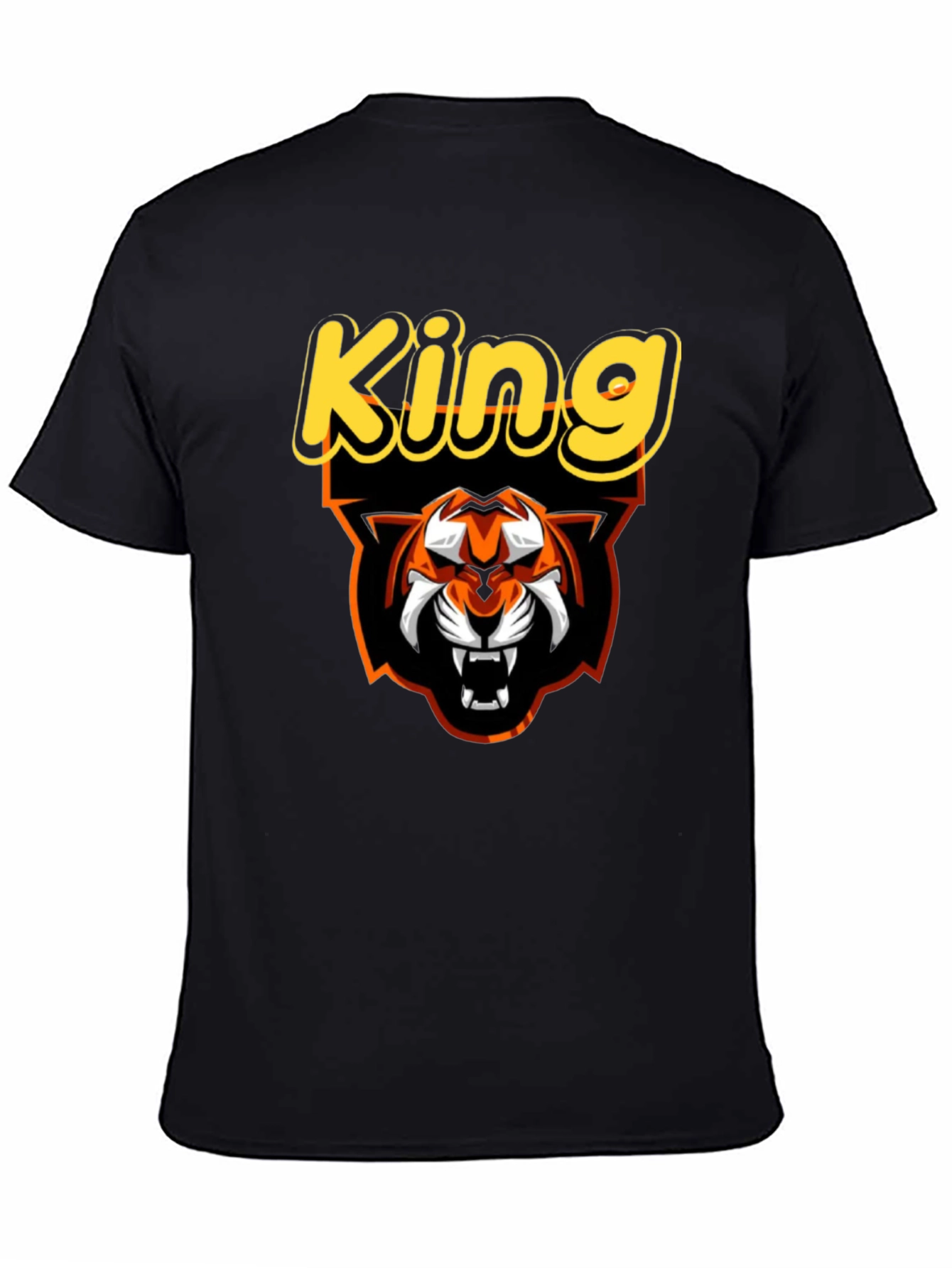 King Tiger Graphic Tee - Fierce Style