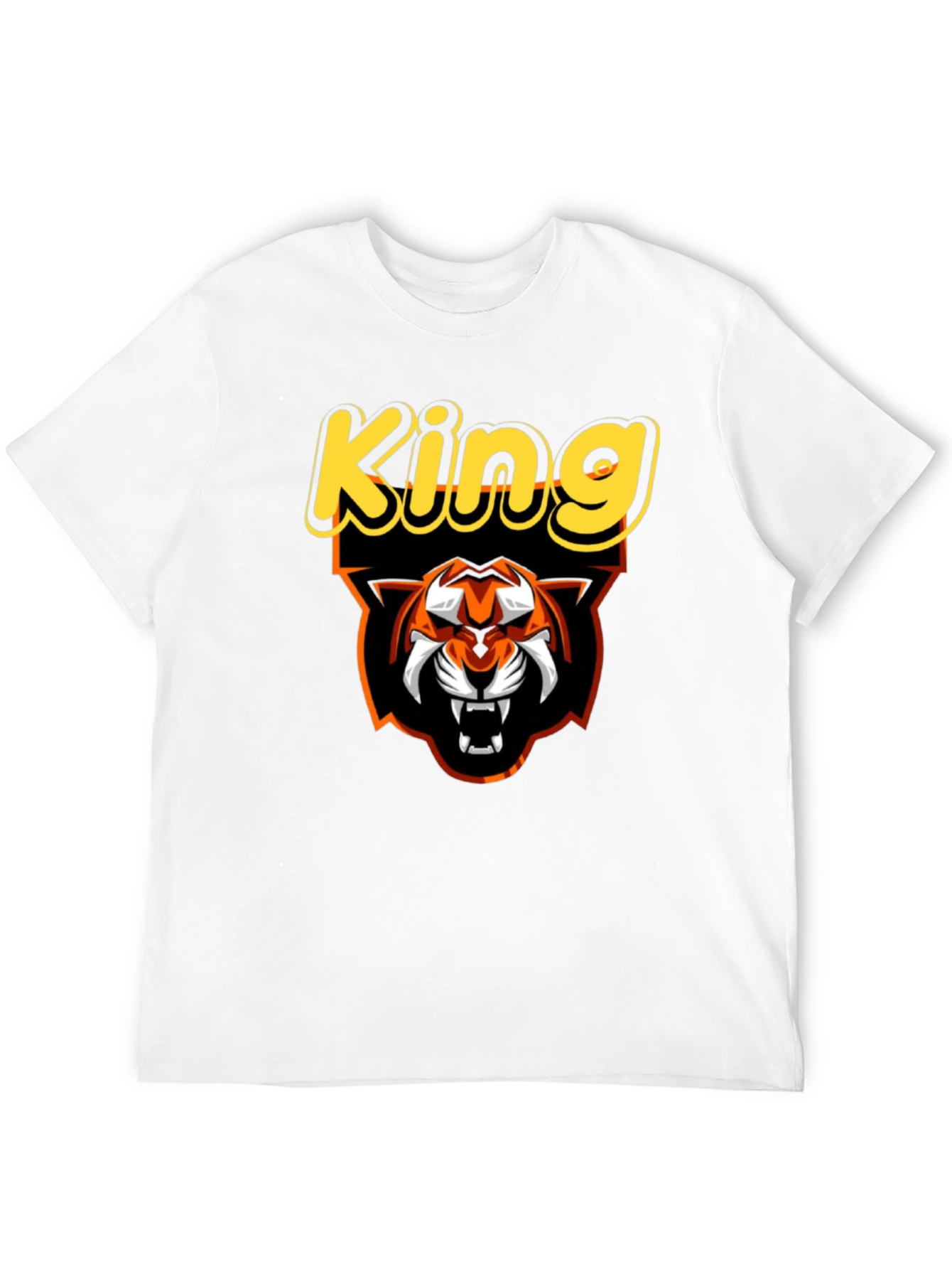 King Tiger Graphic Tee - Fierce Style