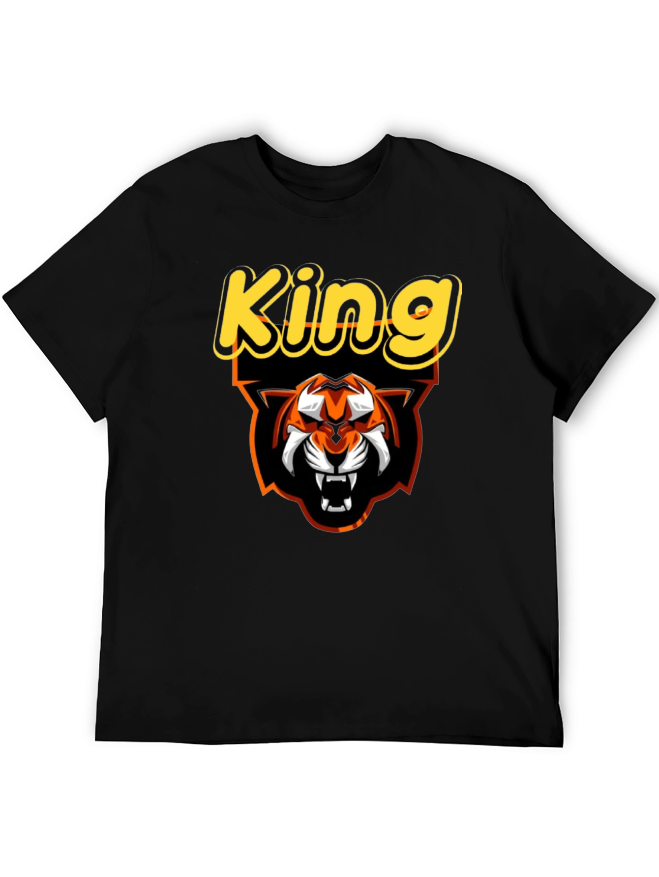 King Tiger Graphic Tee - Fierce Style