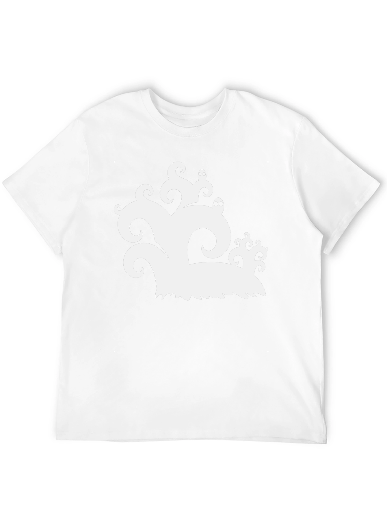 Ghostly Halloween T-Shirt - Black Cotton Tee