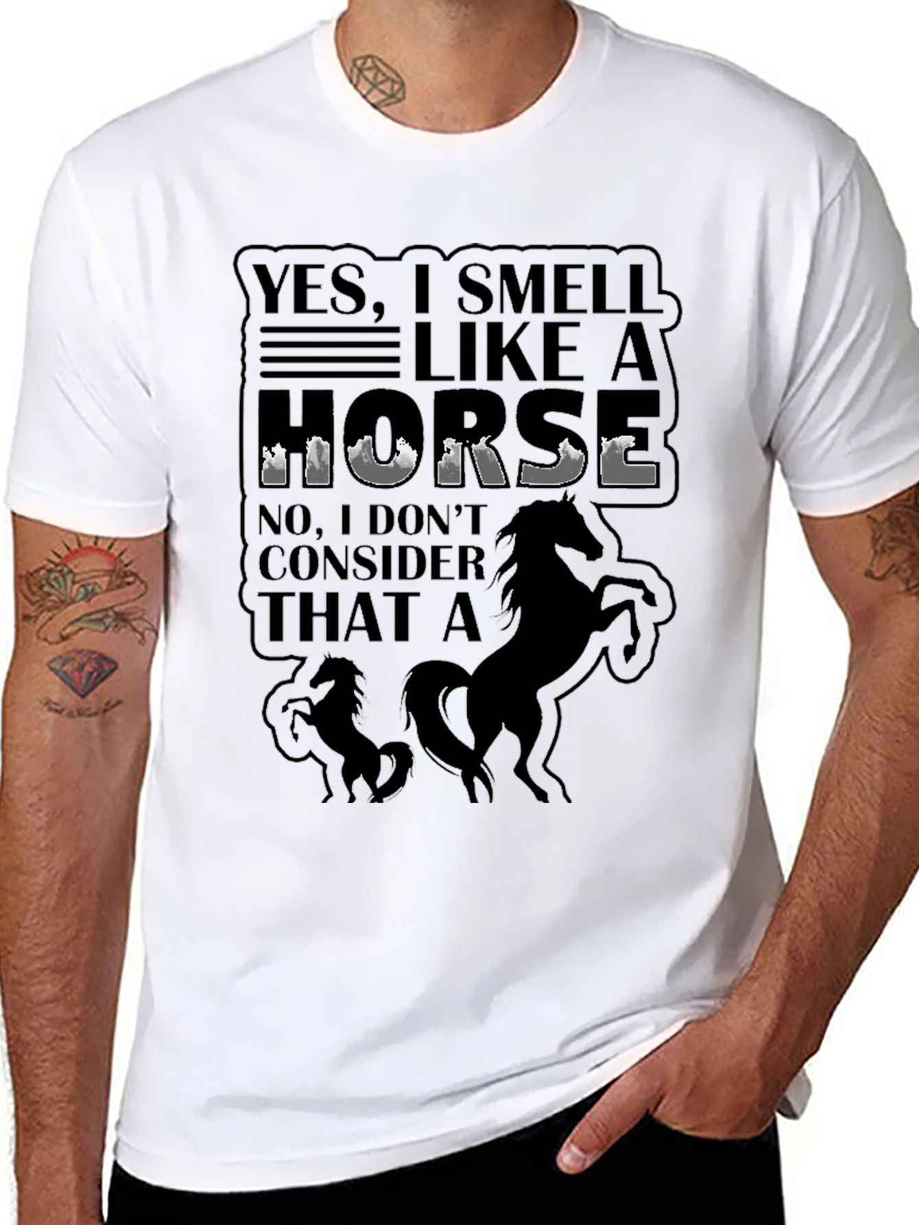 Yes I Smell Like A Horse T-Shirt