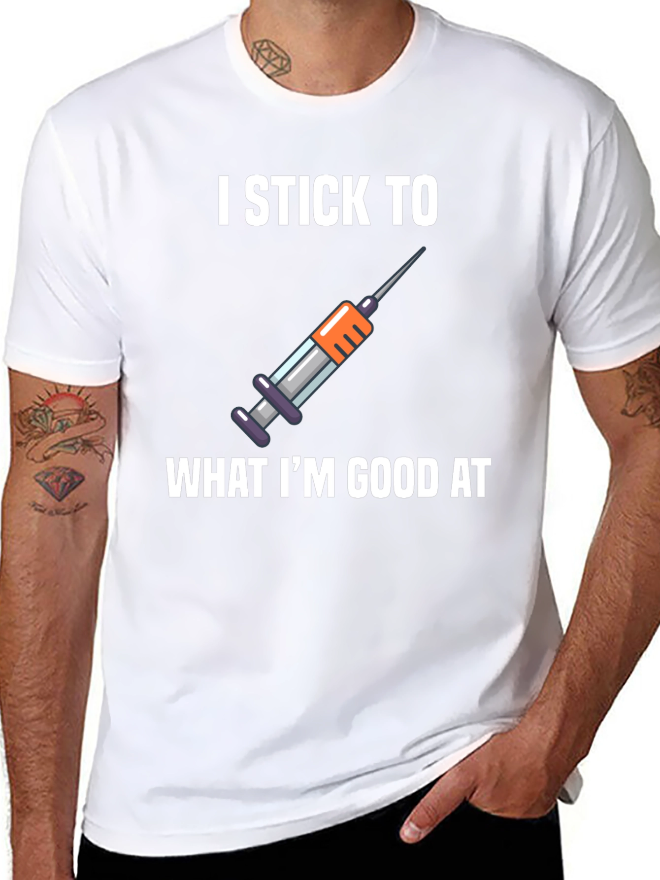 I Stick To What Im Good At T-Shirt
