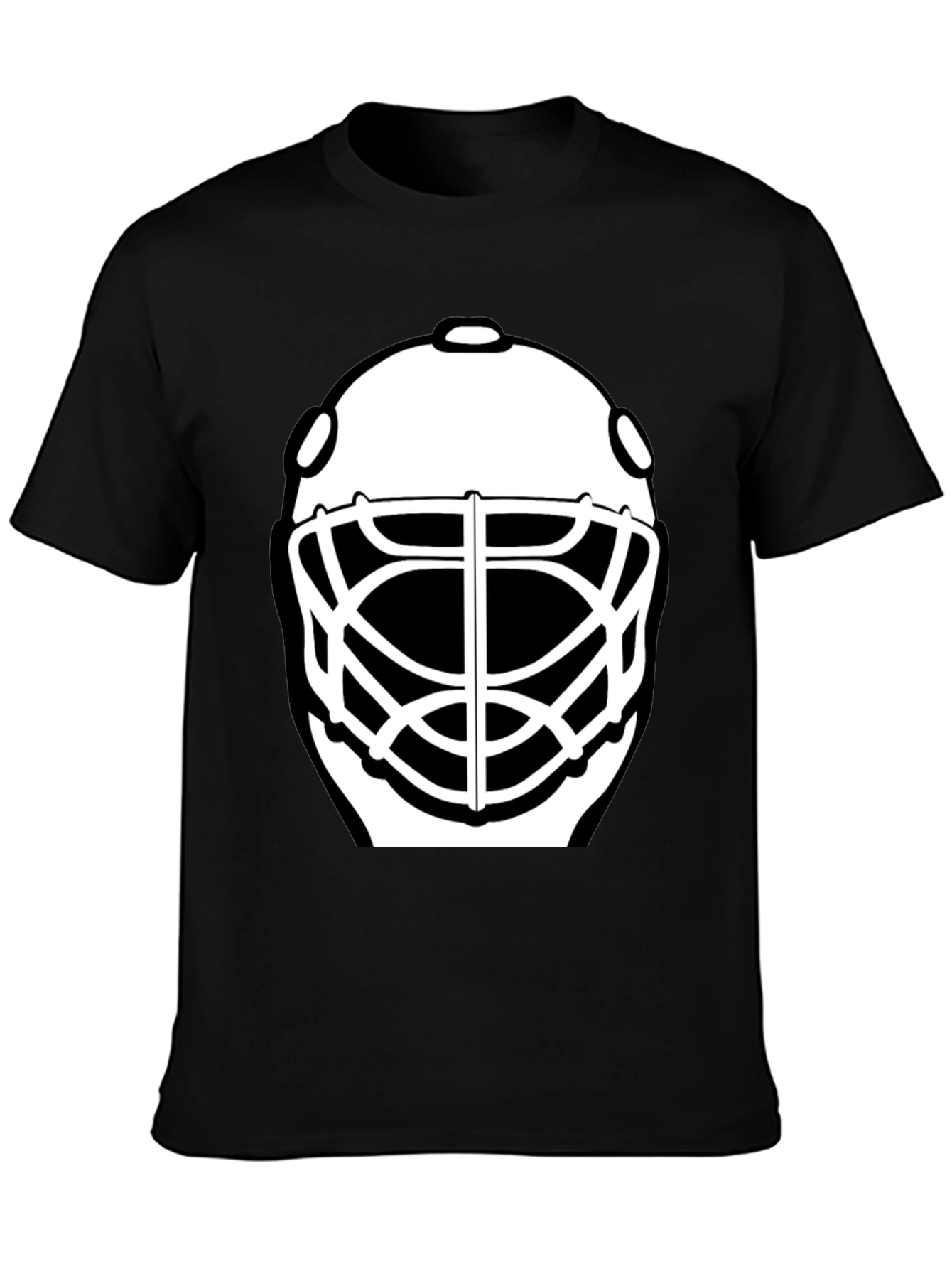 Hockey Goalie Mask Graphic T-Shirt