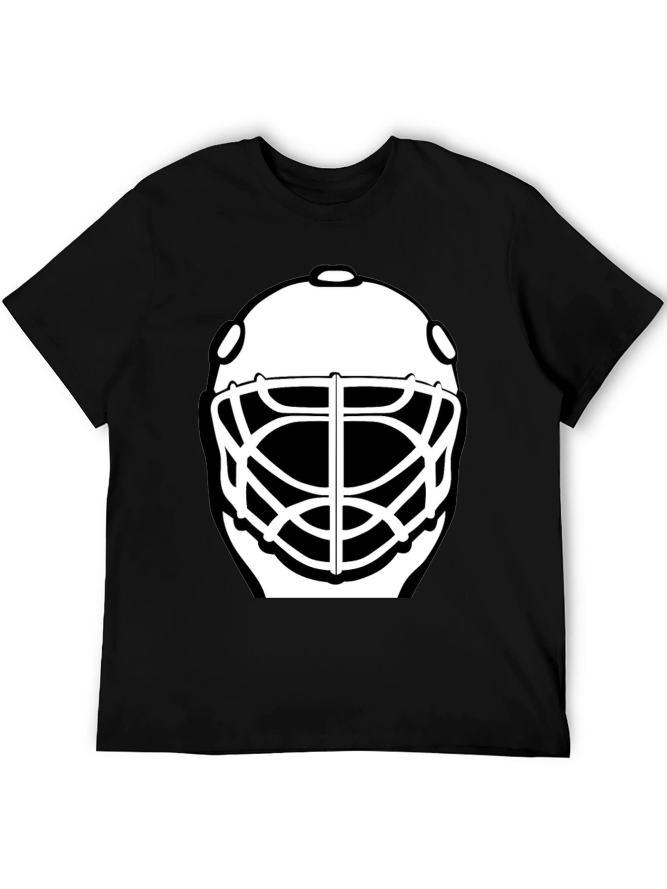 Hockey Goalie Mask Graphic T-Shirt