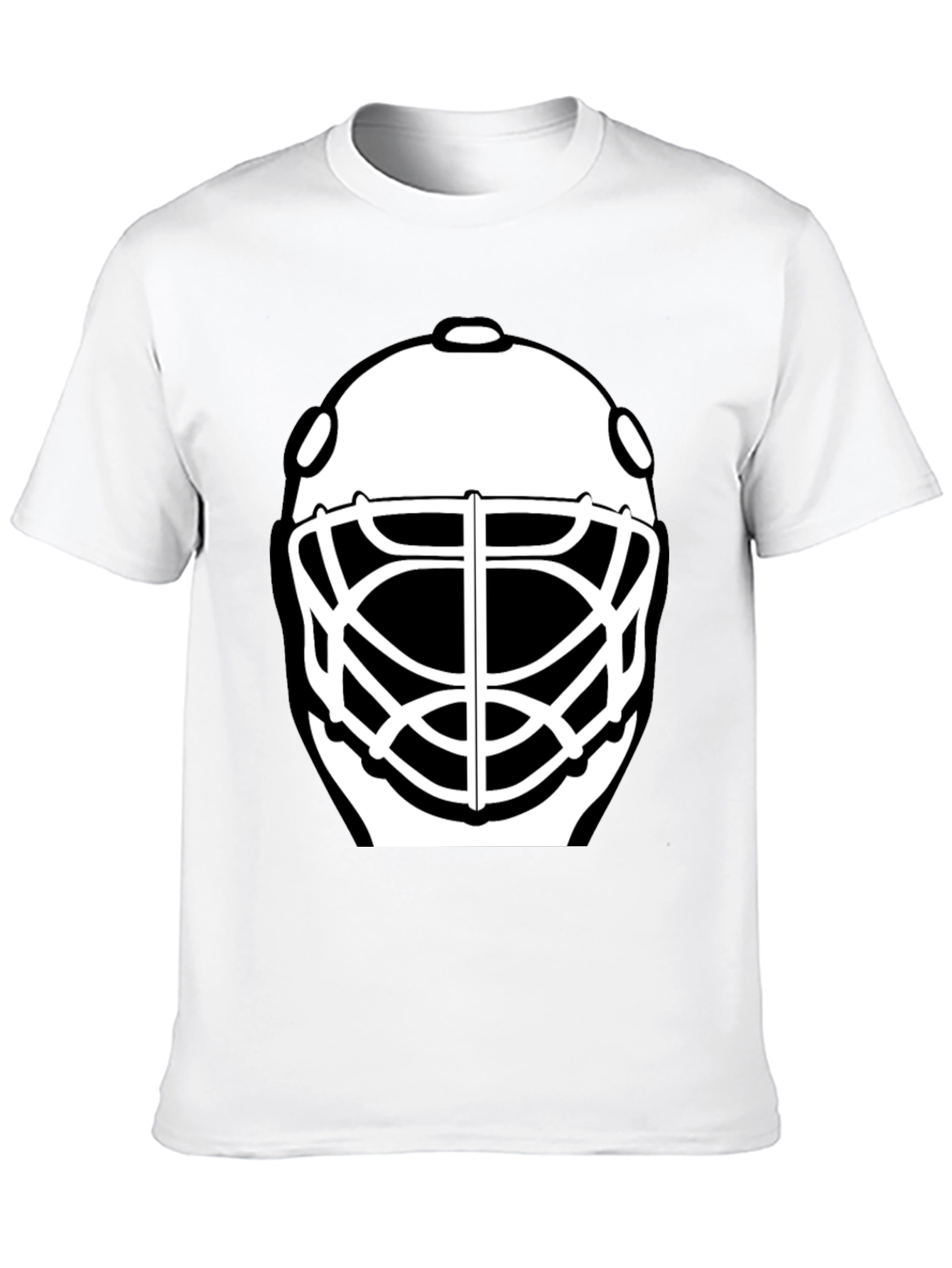Hockey Goalie Mask Graphic T-Shirt