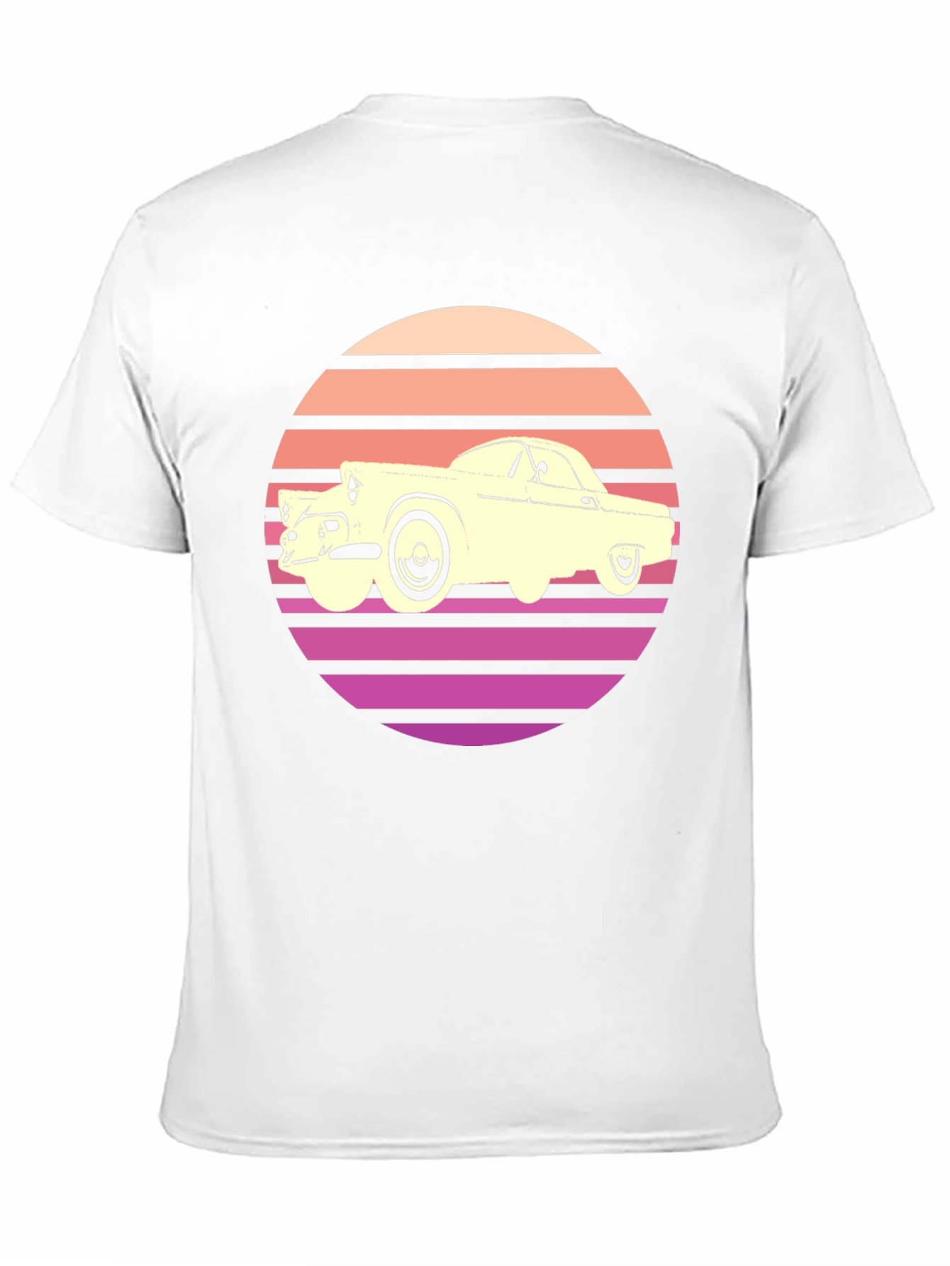 Retro Car Graphic T-Shirt