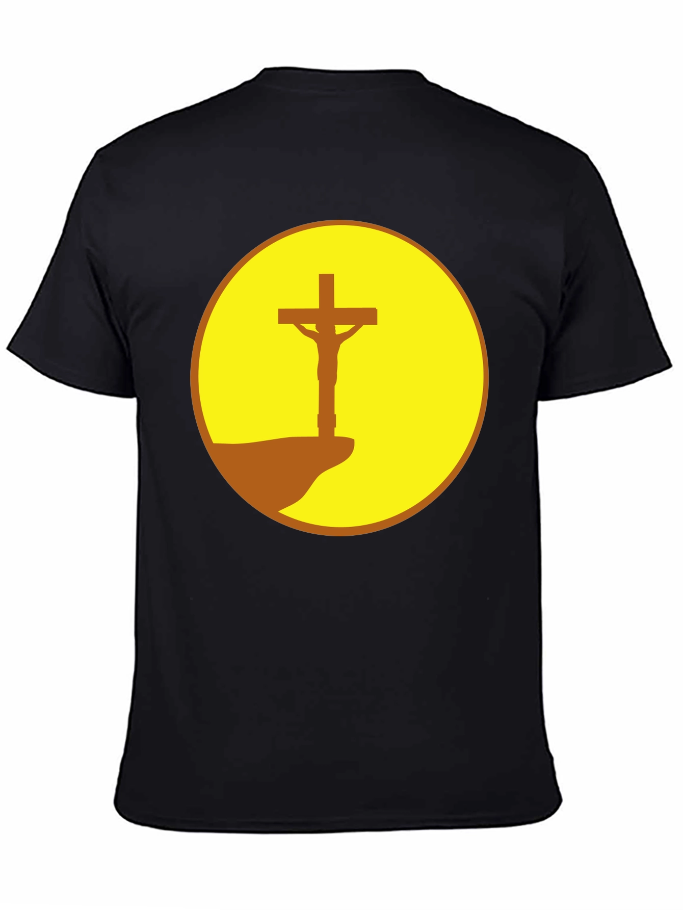 Crucifix Graphic Tee - Stylish Christian Apparel