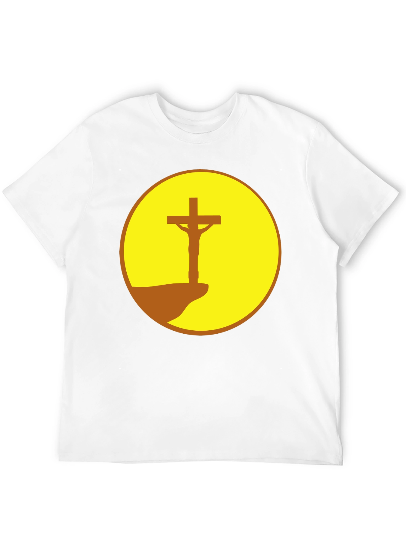 Crucifix Graphic Tee - Stylish Christian Apparel