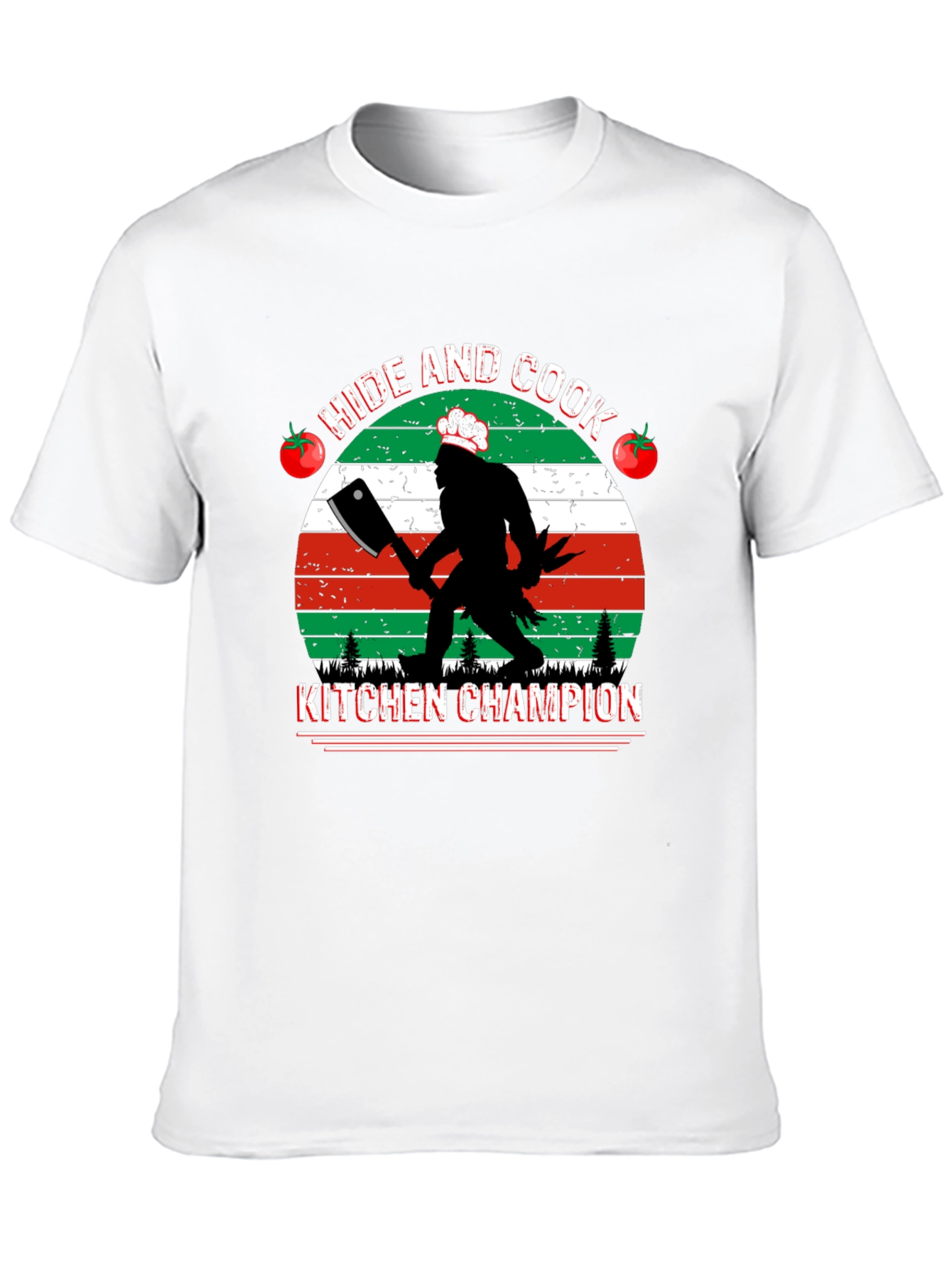 Hide and Cook Kitchen Champion T-Shirt