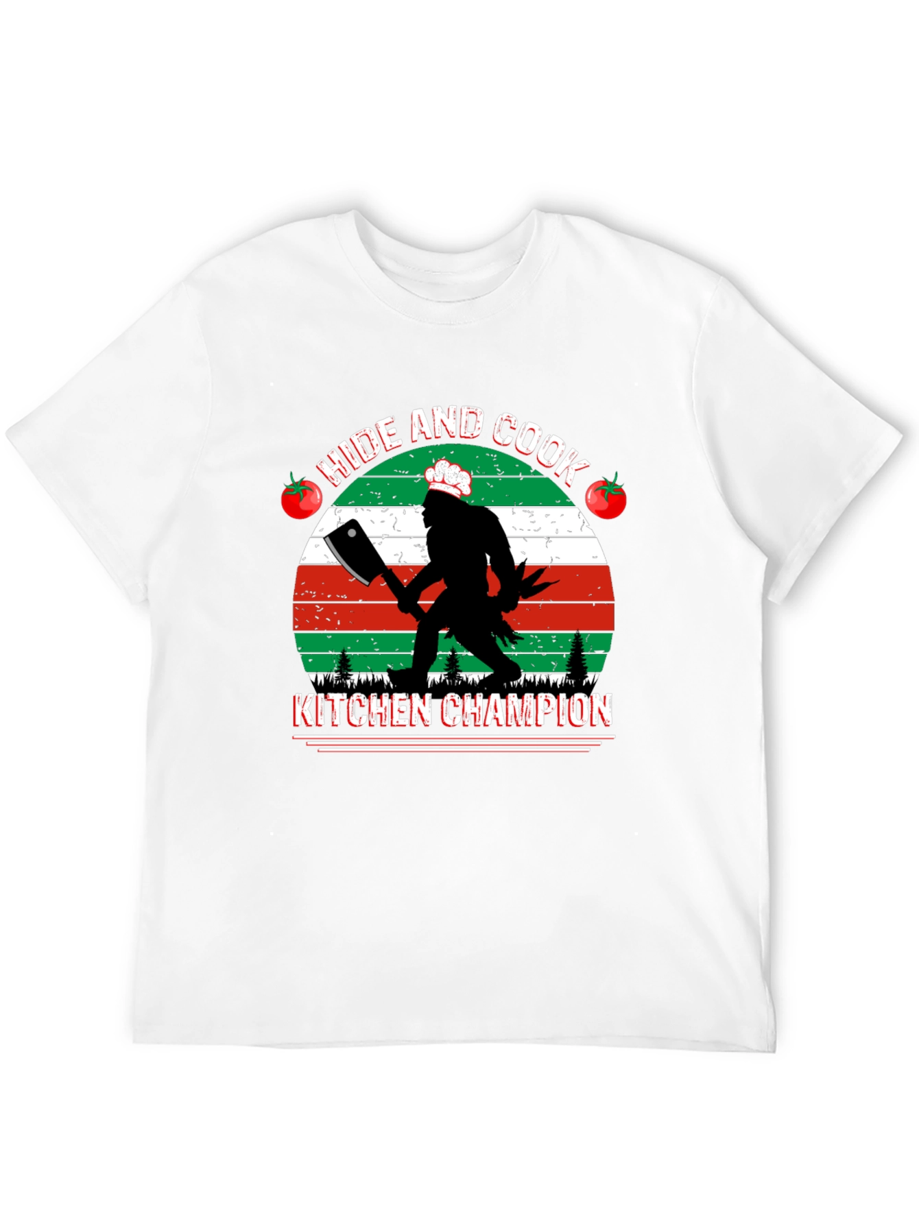 Hide and Cook Kitchen Champion T-Shirt