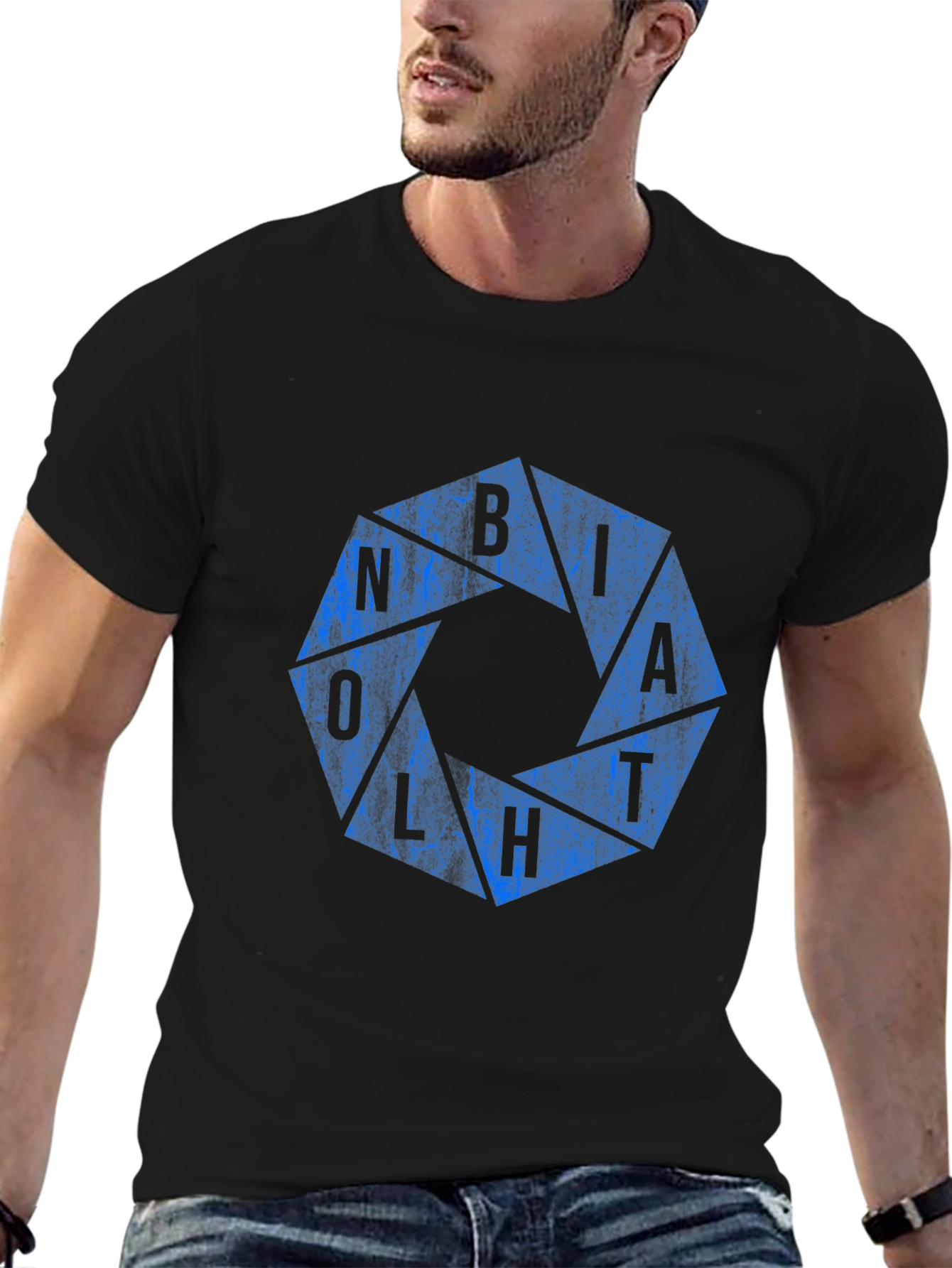 BIOHAZARD Aperture T-Shirt - Mens Black Tee
