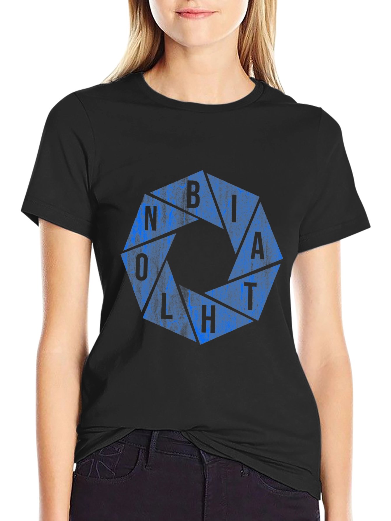 BIOHAZARD Aperture T-Shirt - Mens Black Tee