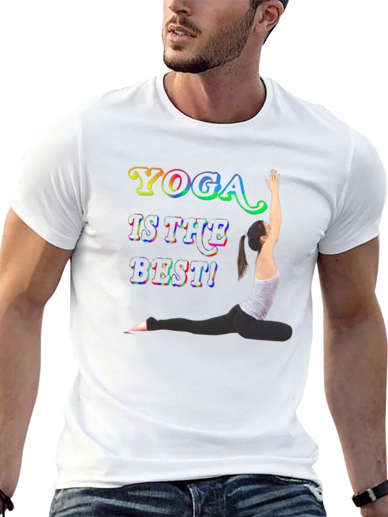 Yoga Is The Best Graphic T-Shirt
