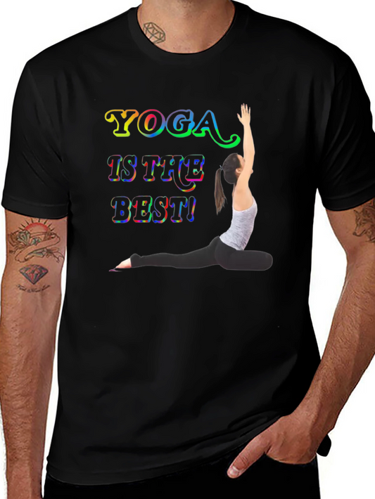 Yoga Is The Best Graphic T-Shirt