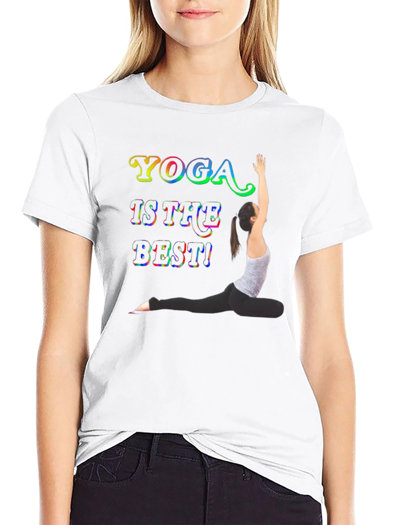 Yoga Is The Best Graphic T-Shirt