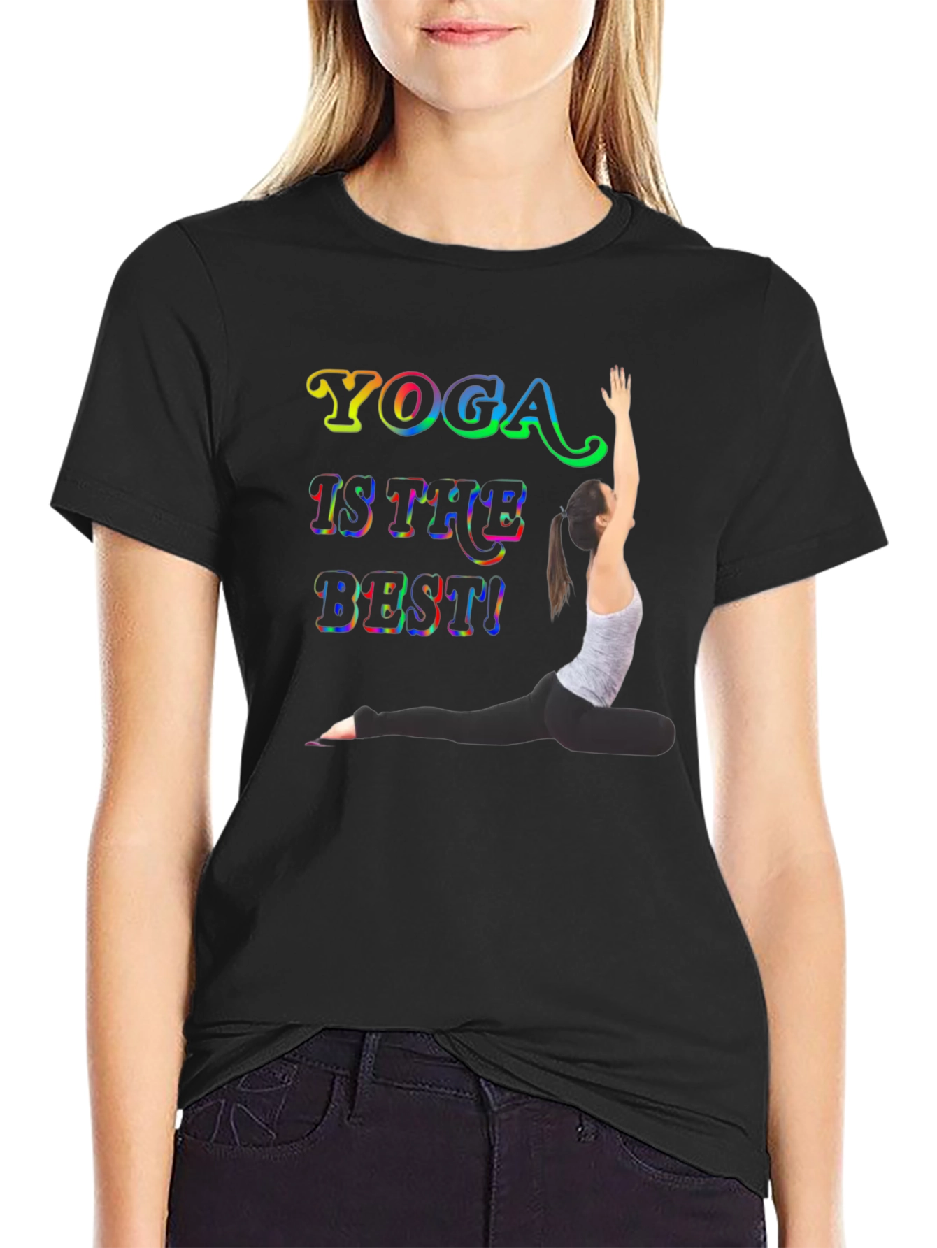 Yoga Is The Best Graphic T-Shirt