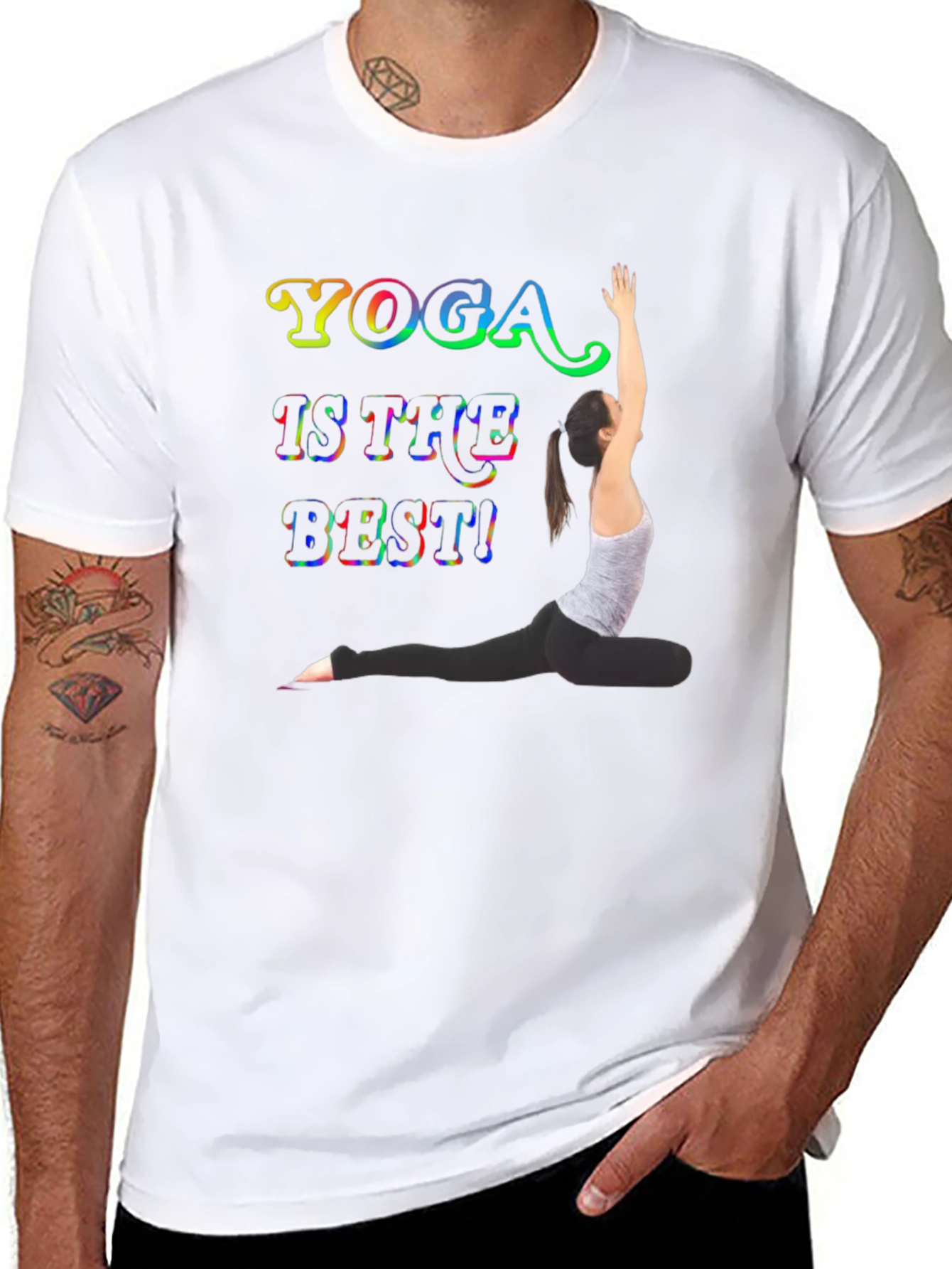 Yoga Is The Best Graphic T-Shirt