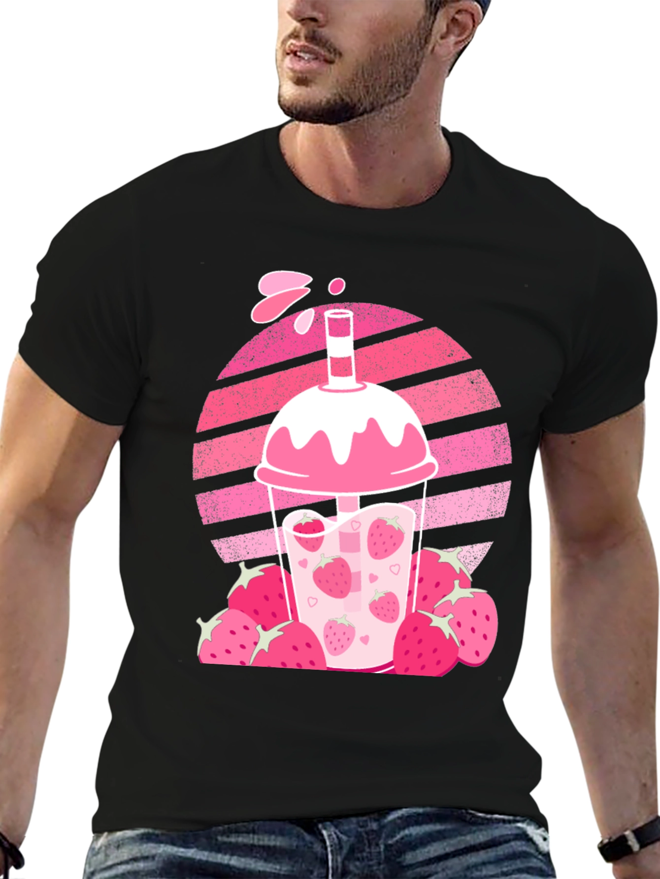 Strawberry Bubble Tea T-Shirt