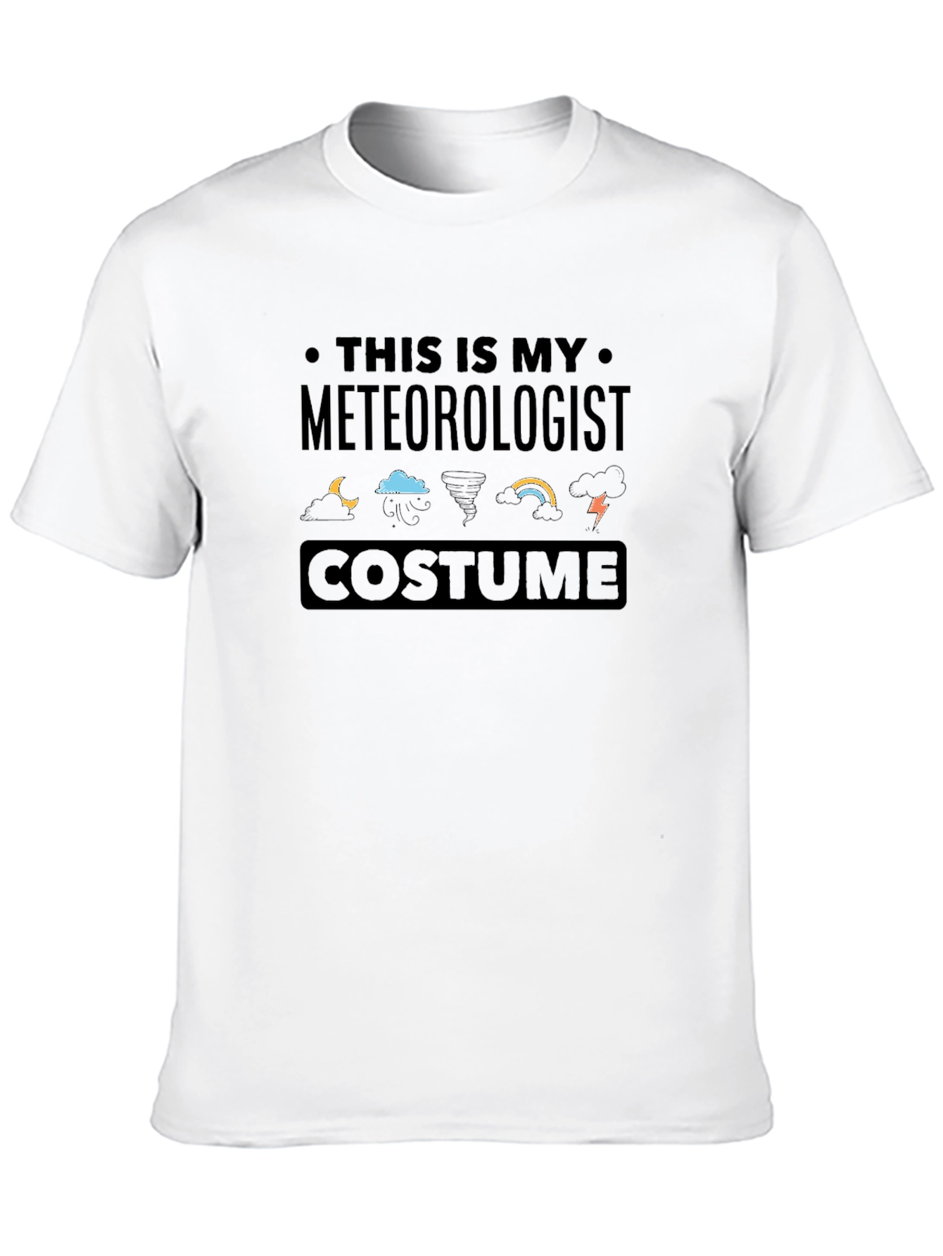 Meteorologist Costume T-Shirt - Funny Weather Science Tee