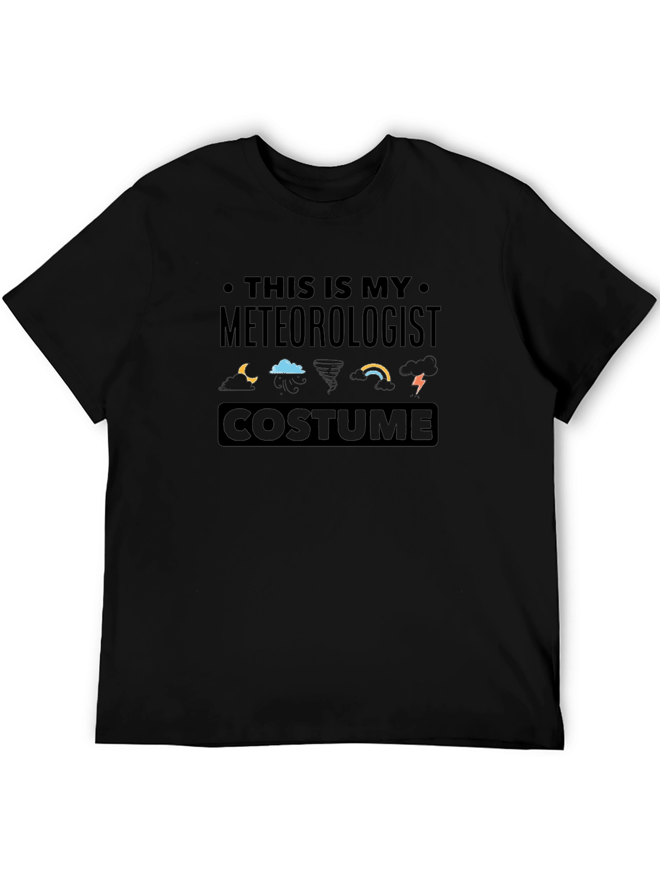 Meteorologist Costume T-Shirt - Funny Weather Science Tee