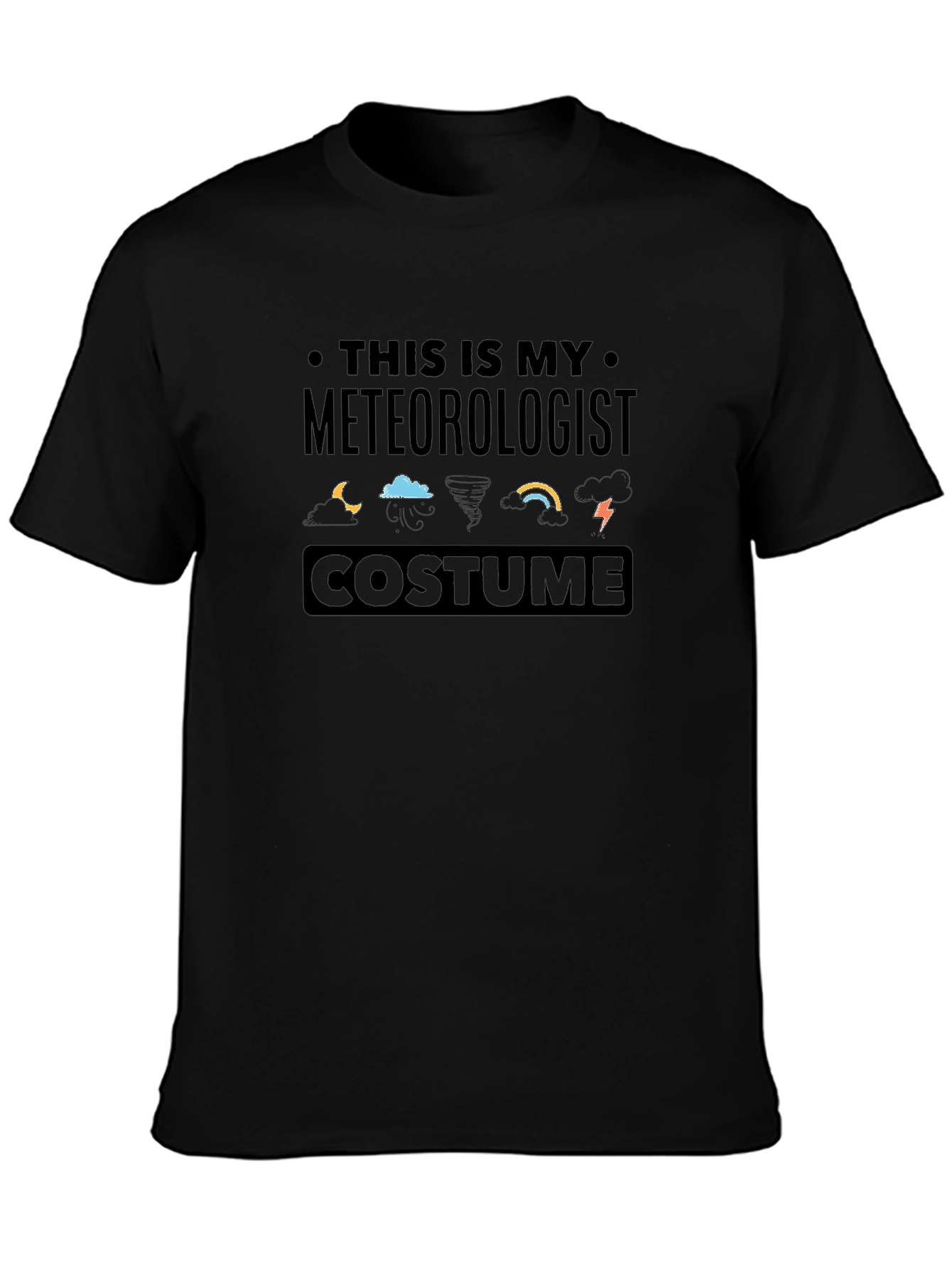 Meteorologist Costume T-Shirt - Funny Weather Science Tee