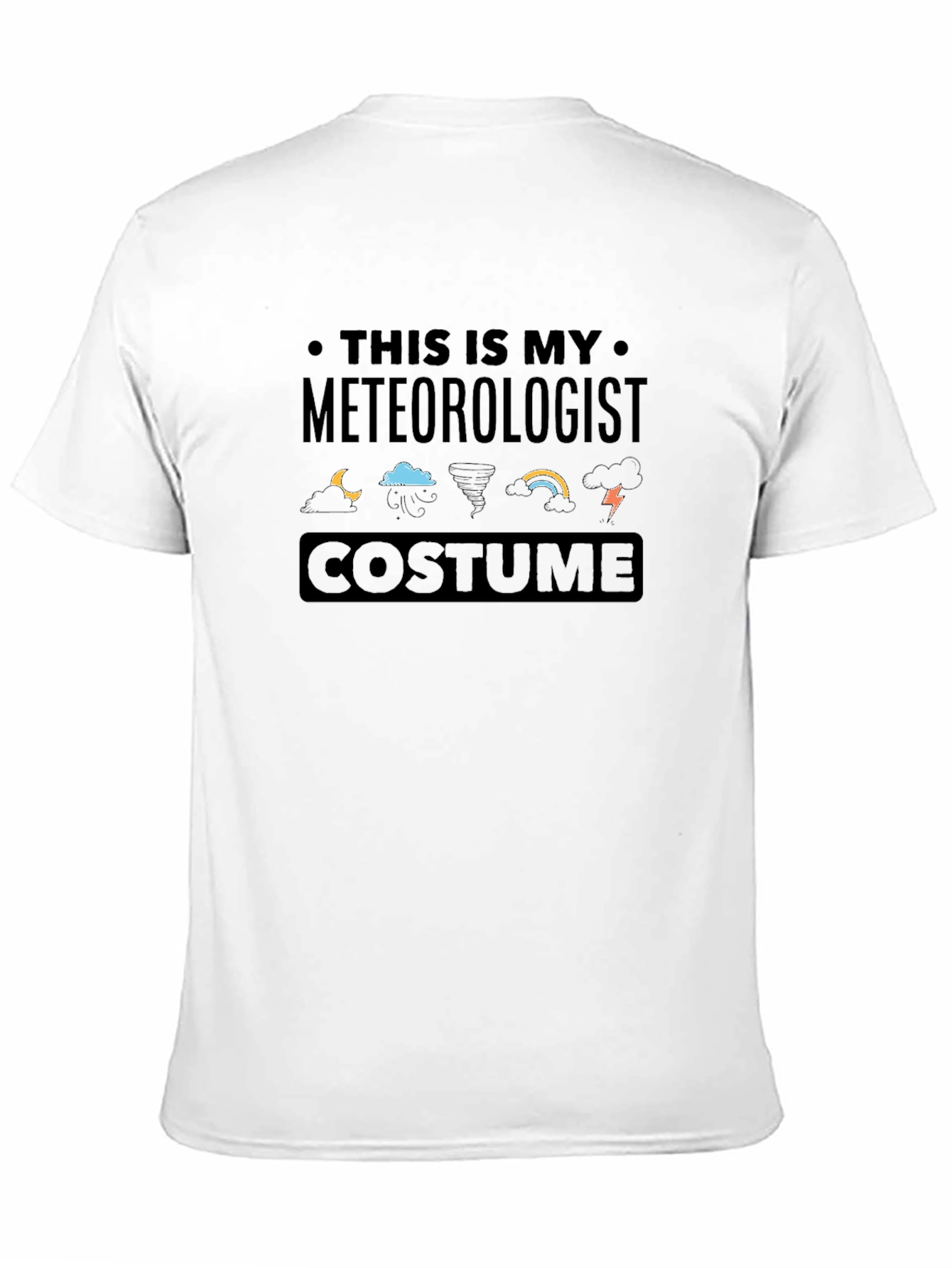 Meteorologist Costume T-Shirt - Funny Weather Science Tee