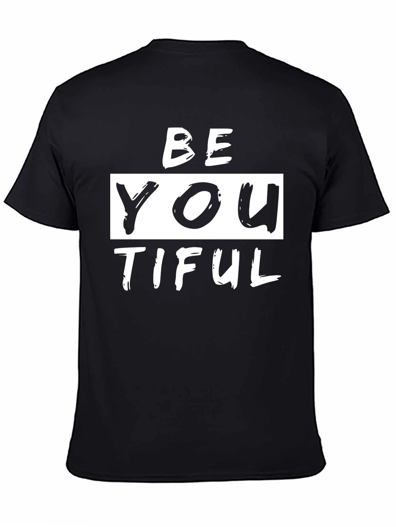 BeYOUtiful Black Graphic Tee