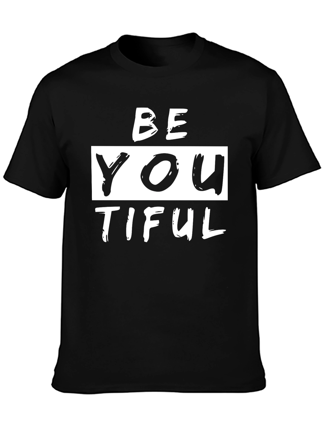 BeYOUtiful Black Graphic Tee