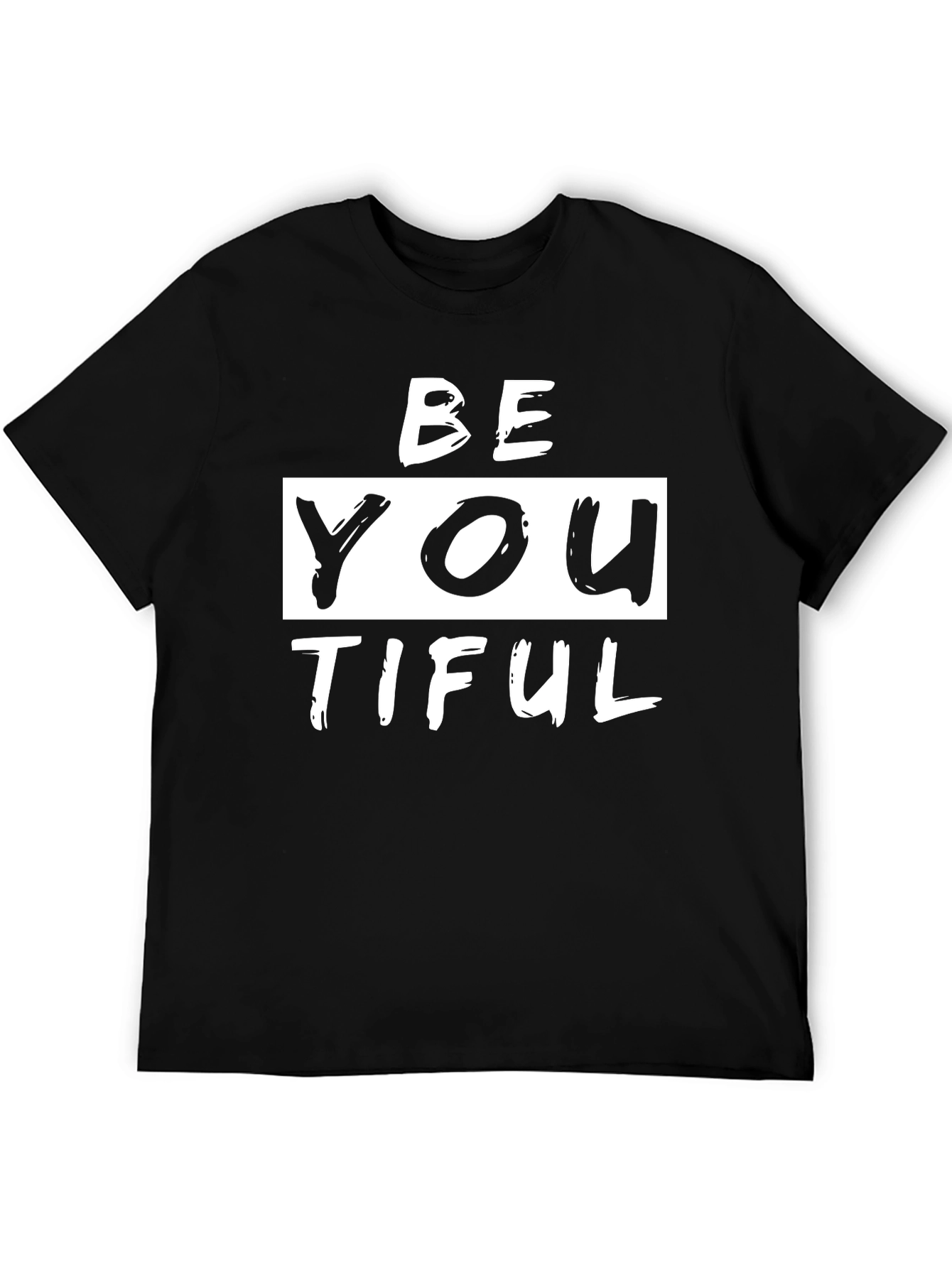 BeYOUtiful Black Graphic Tee