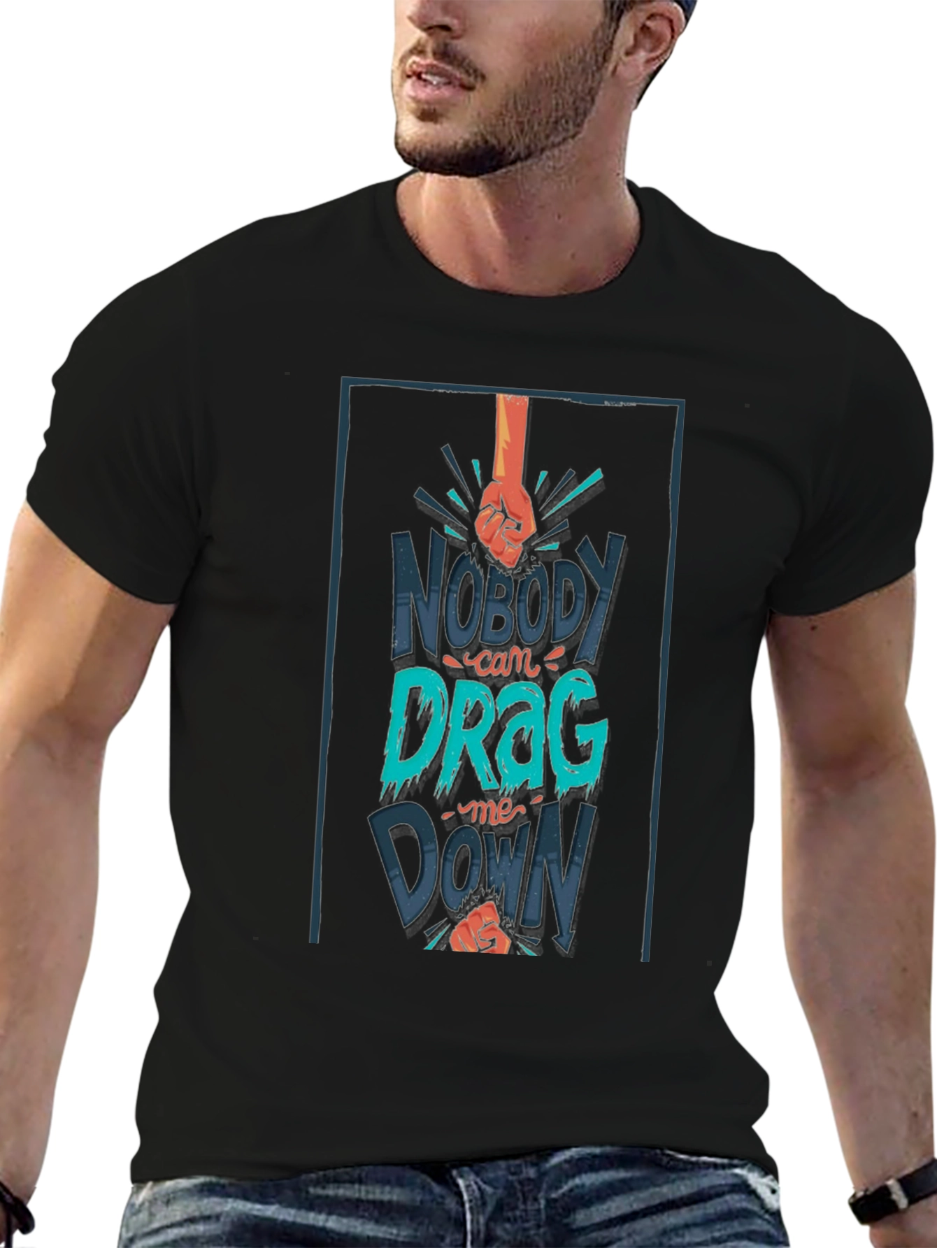 Nobody Can Drag Me Down Graphic Tee