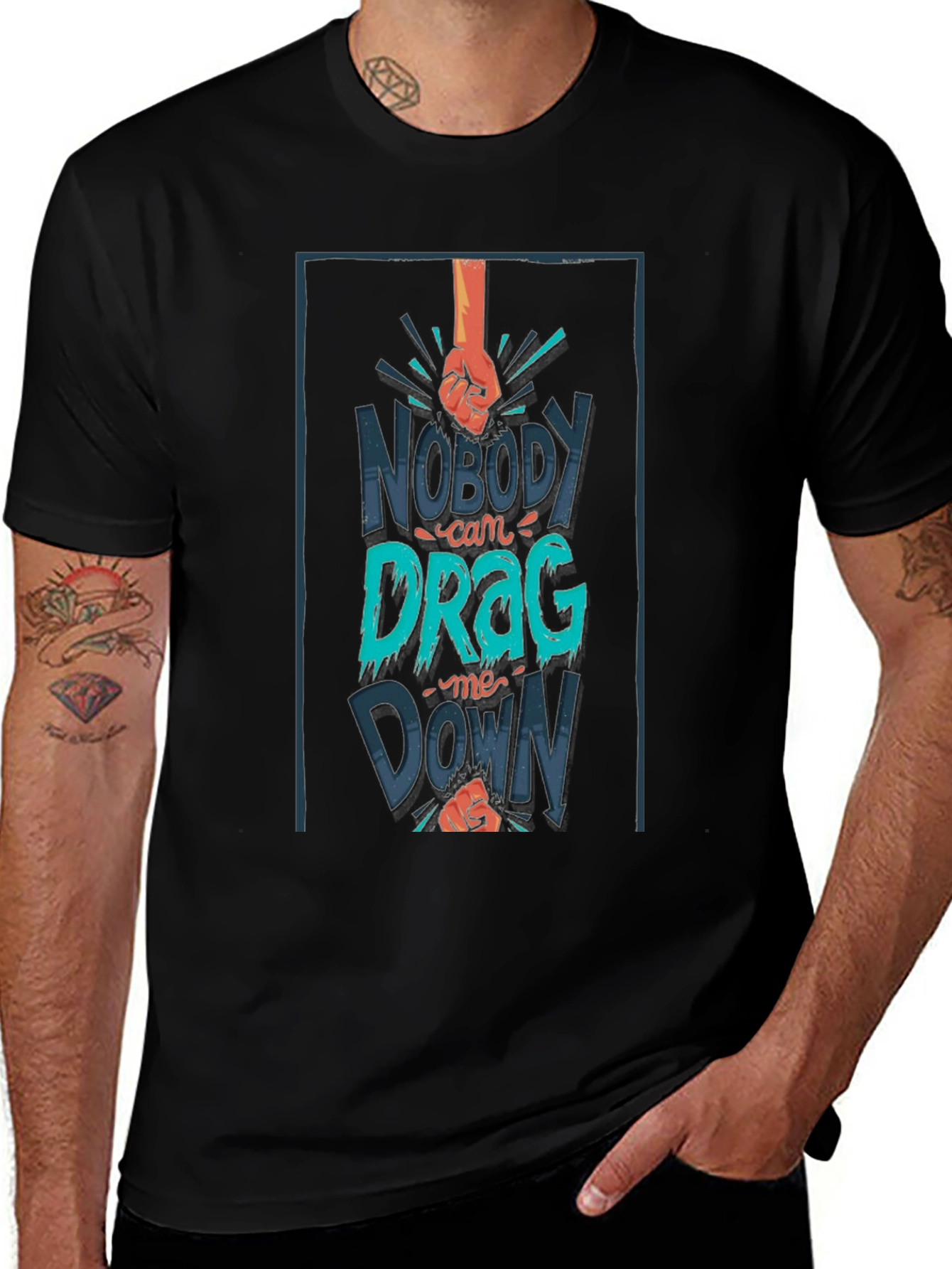 Nobody Can Drag Me Down Graphic Tee