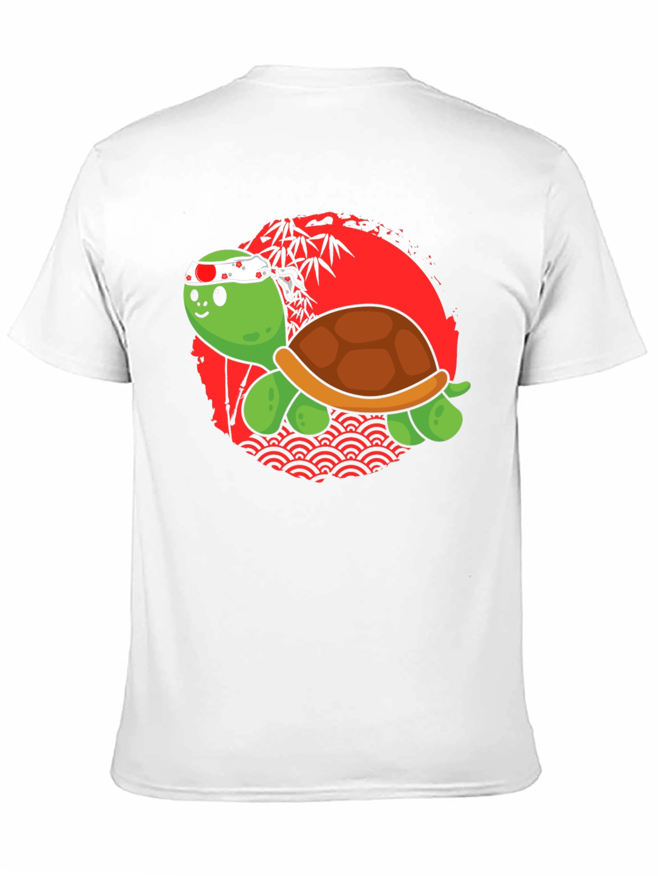 Samurai Turtle Graphic Tee - Cool Japanese Style T-Shirt