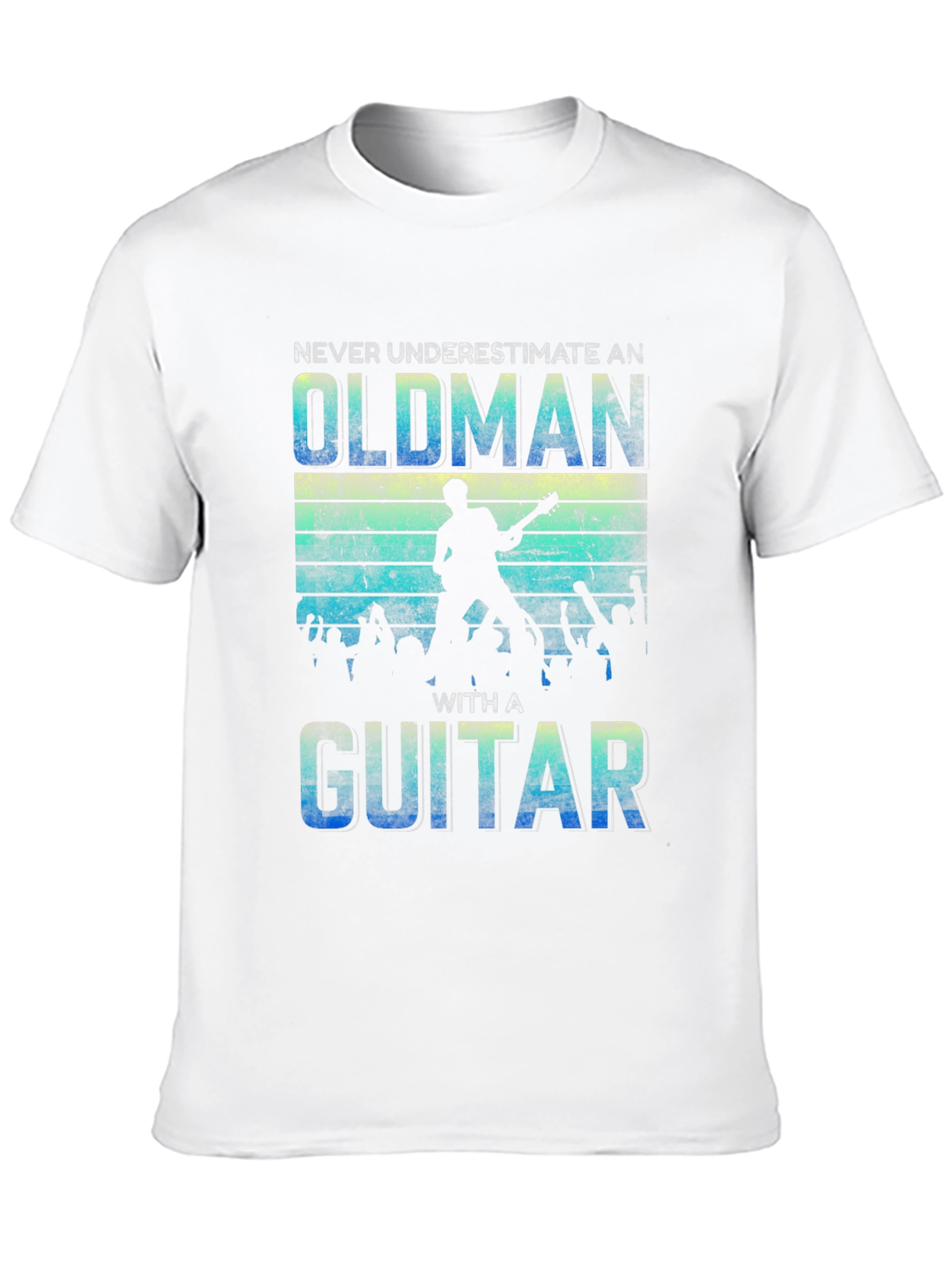 Never Underestimate an Old Man T-Shirt