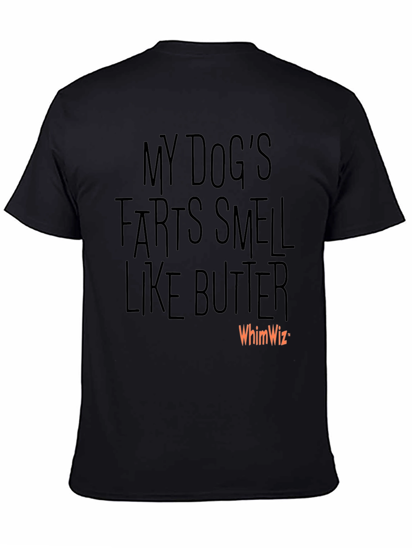 Funny Dog Fart Butter Scent Graphic T-Shirt