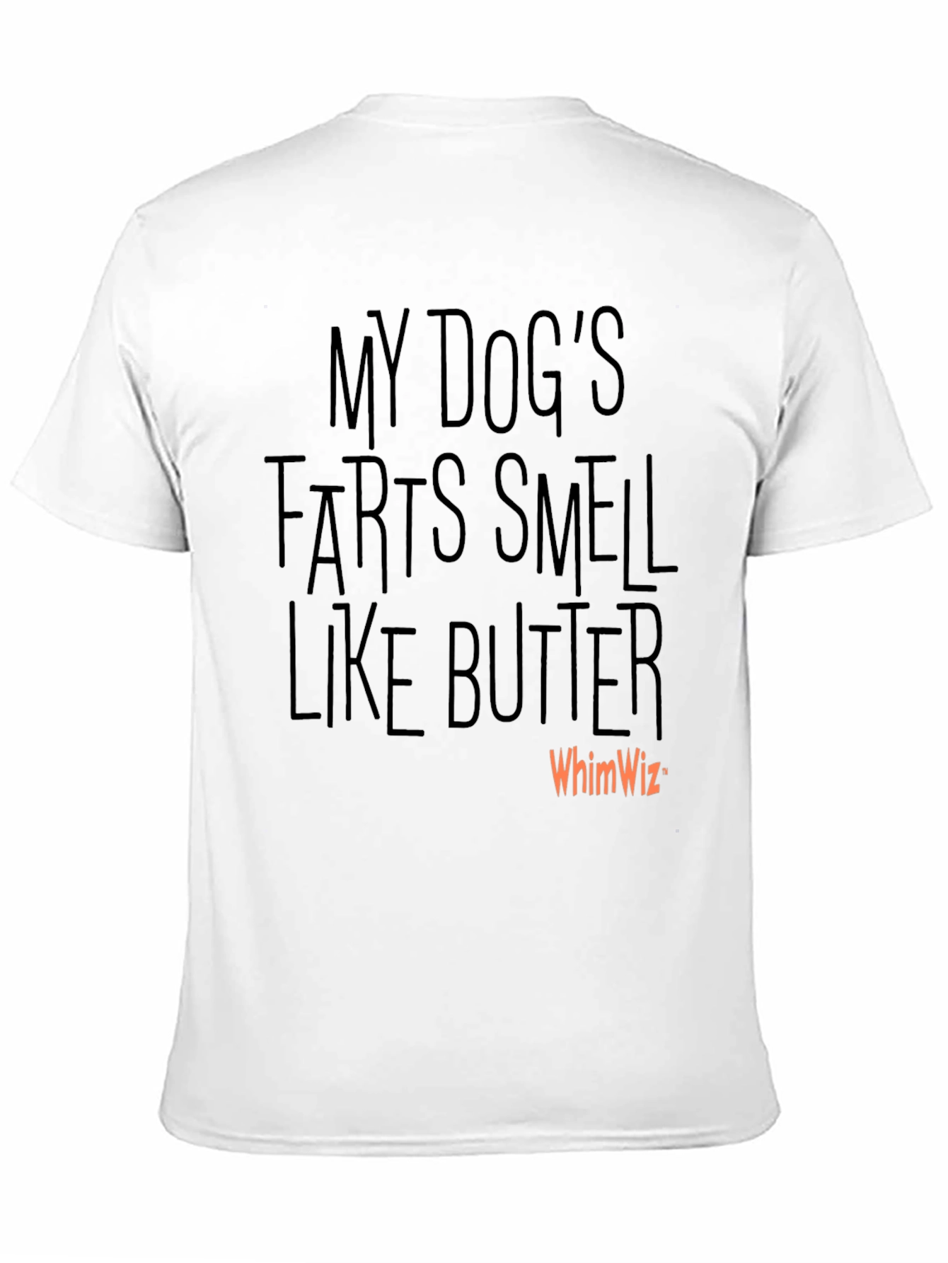 Funny Dog Fart Butter Scent Graphic T-Shirt