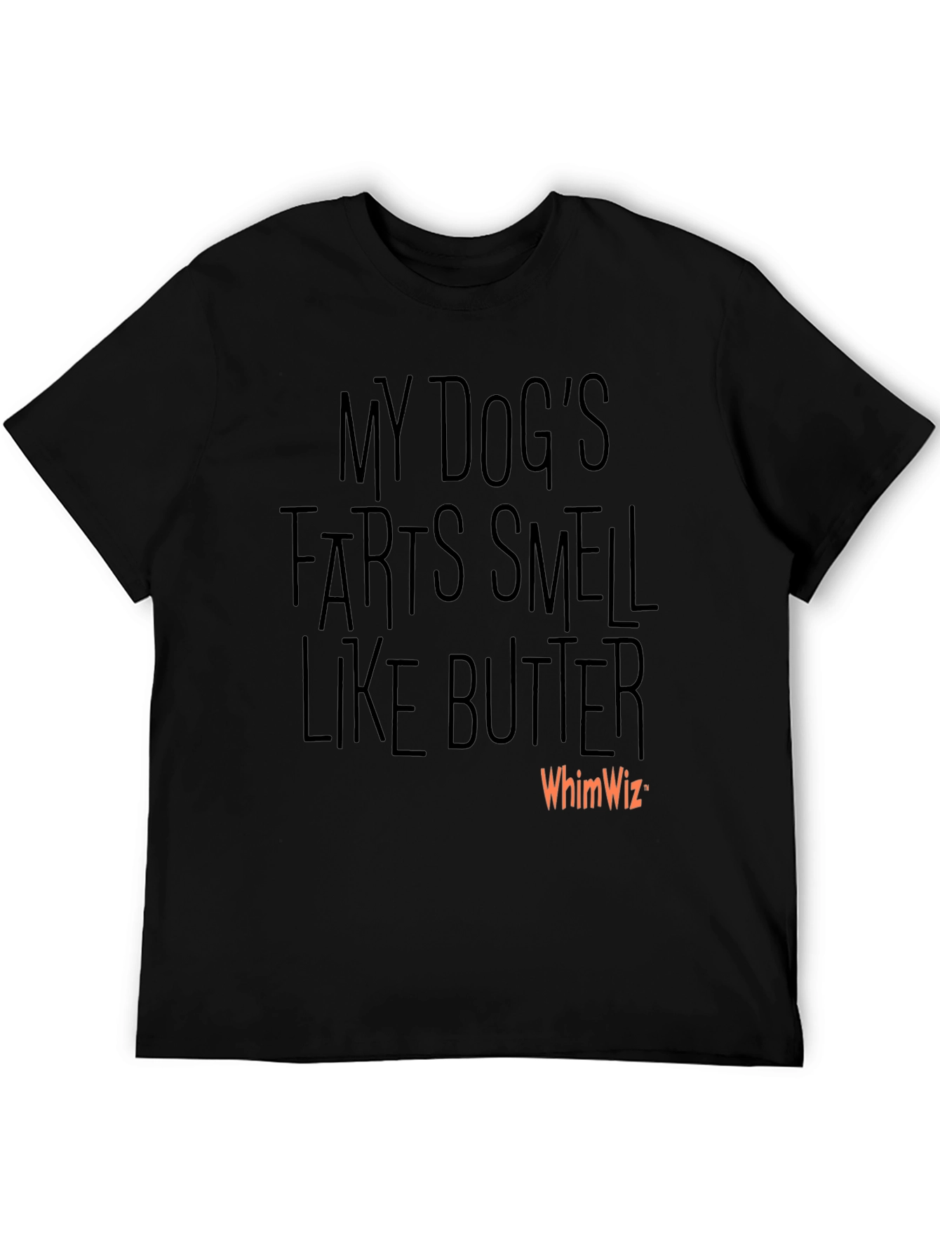 Funny Dog Fart Butter Scent Graphic T-Shirt
