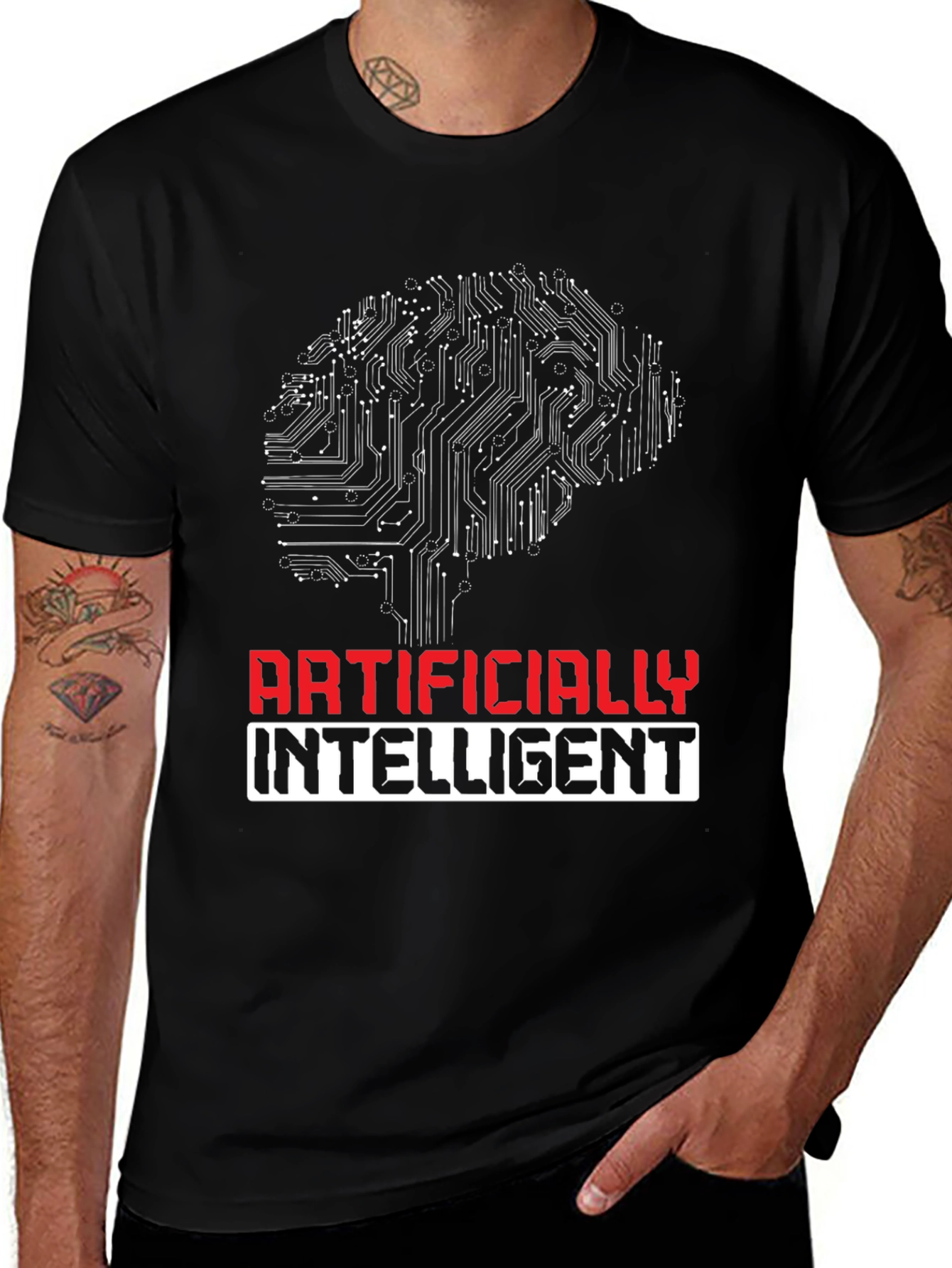 Artificially Intelligent Graphic T-Shirt