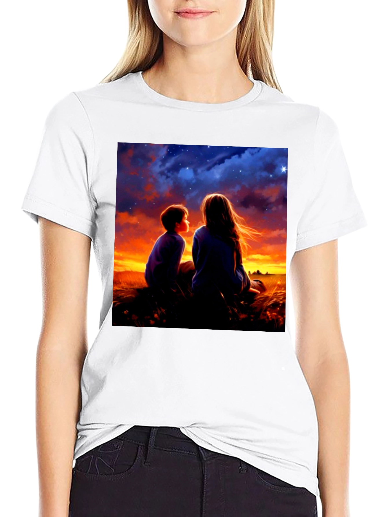 Sunset Stargazing Tee