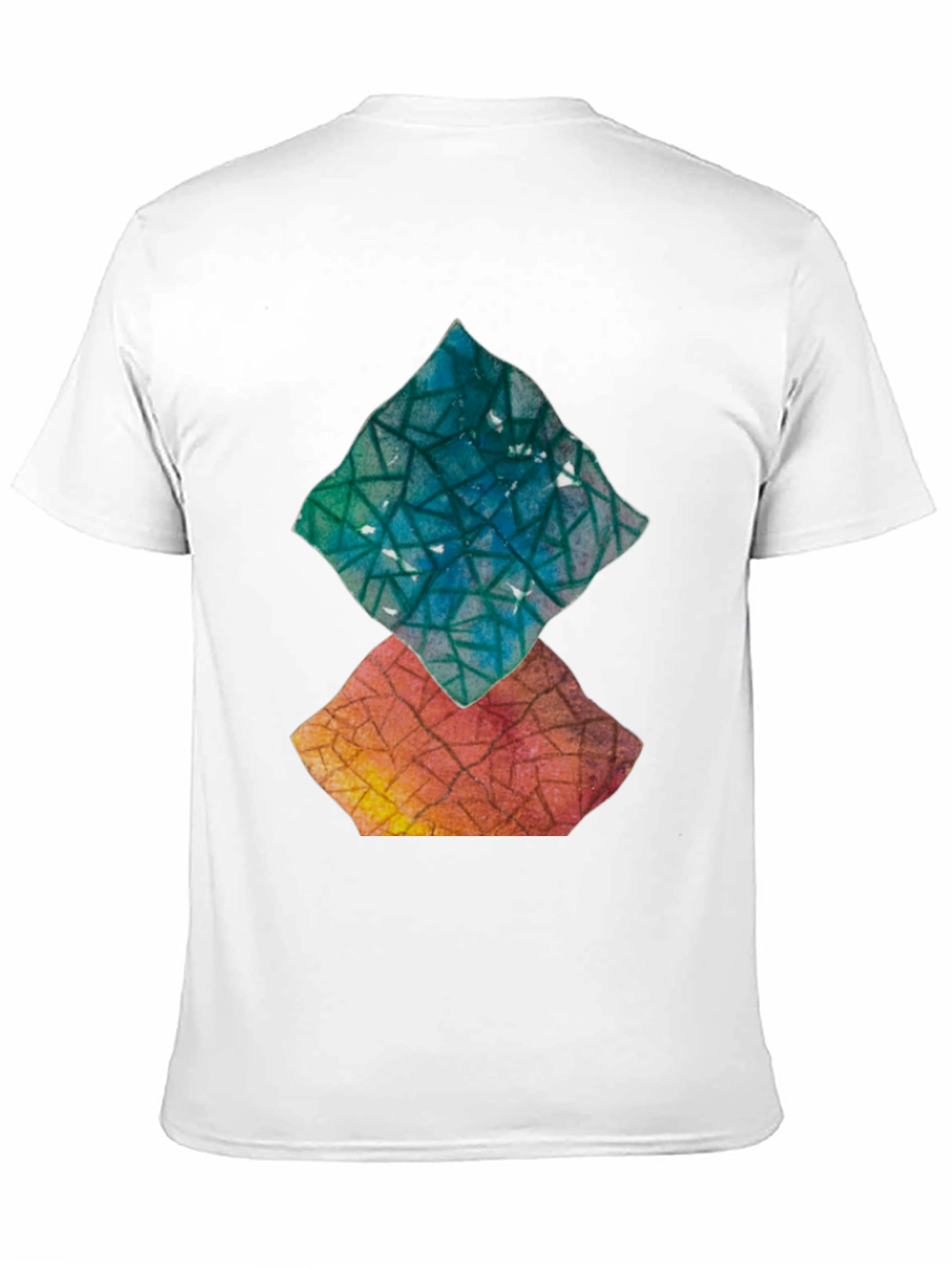 Abstract Geometric Print T-Shirt