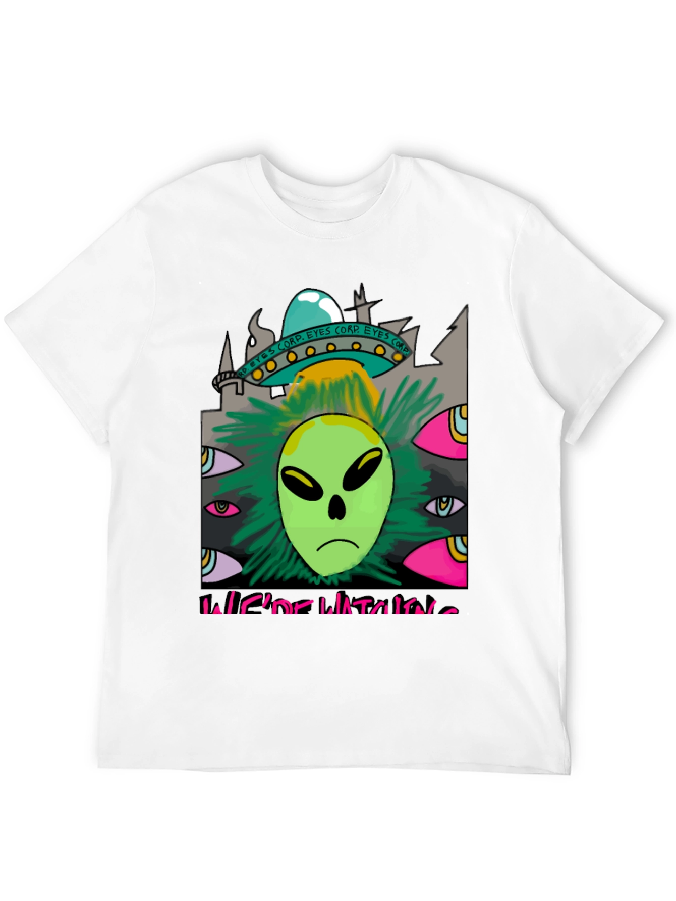 Were Watching Alien Graphic T-Shirt