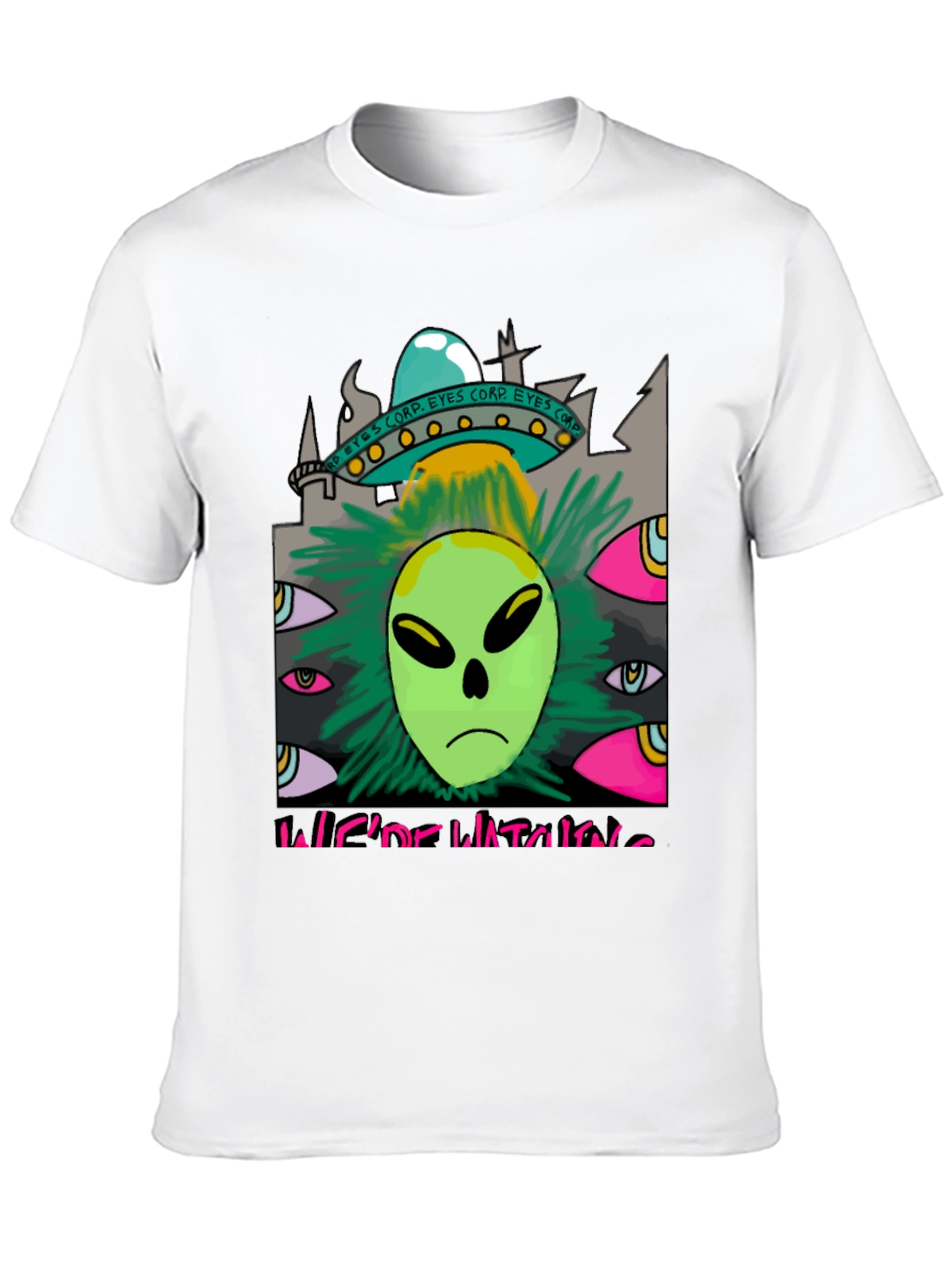 Were Watching Alien Graphic T-Shirt