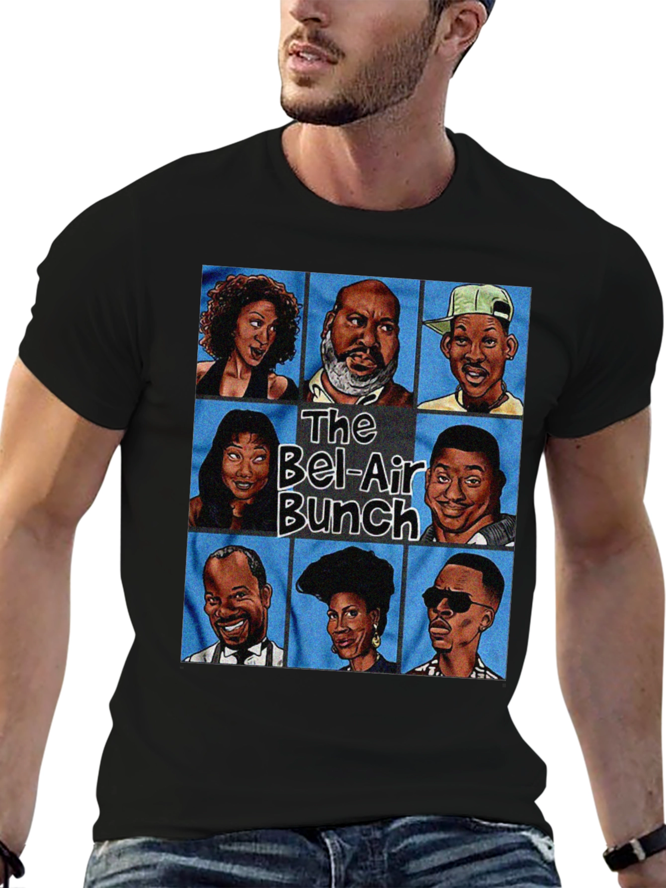 The Bel-Air Bunch Cartoon T-Shirt