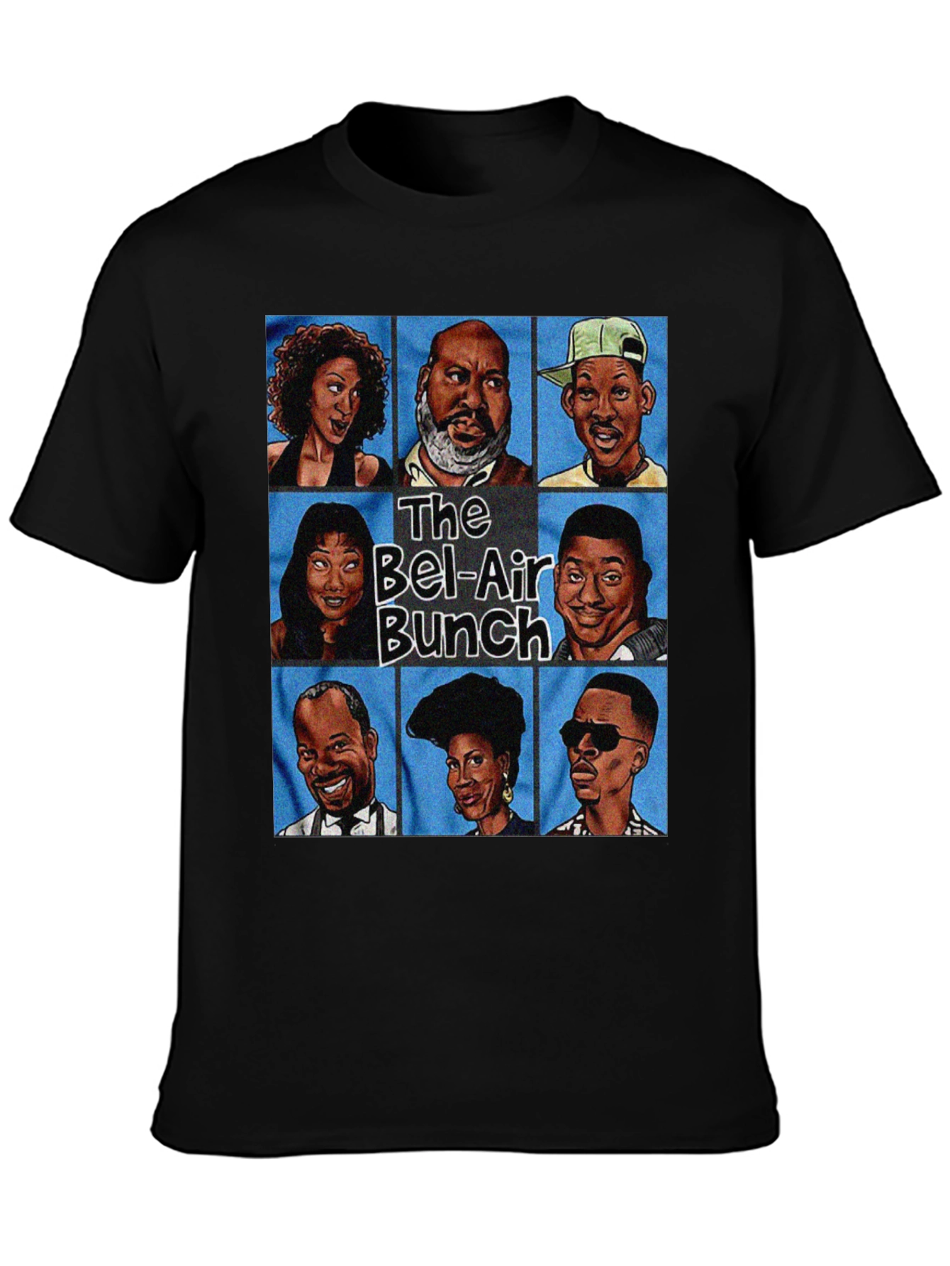 The Bel-Air Bunch Cartoon T-Shirt