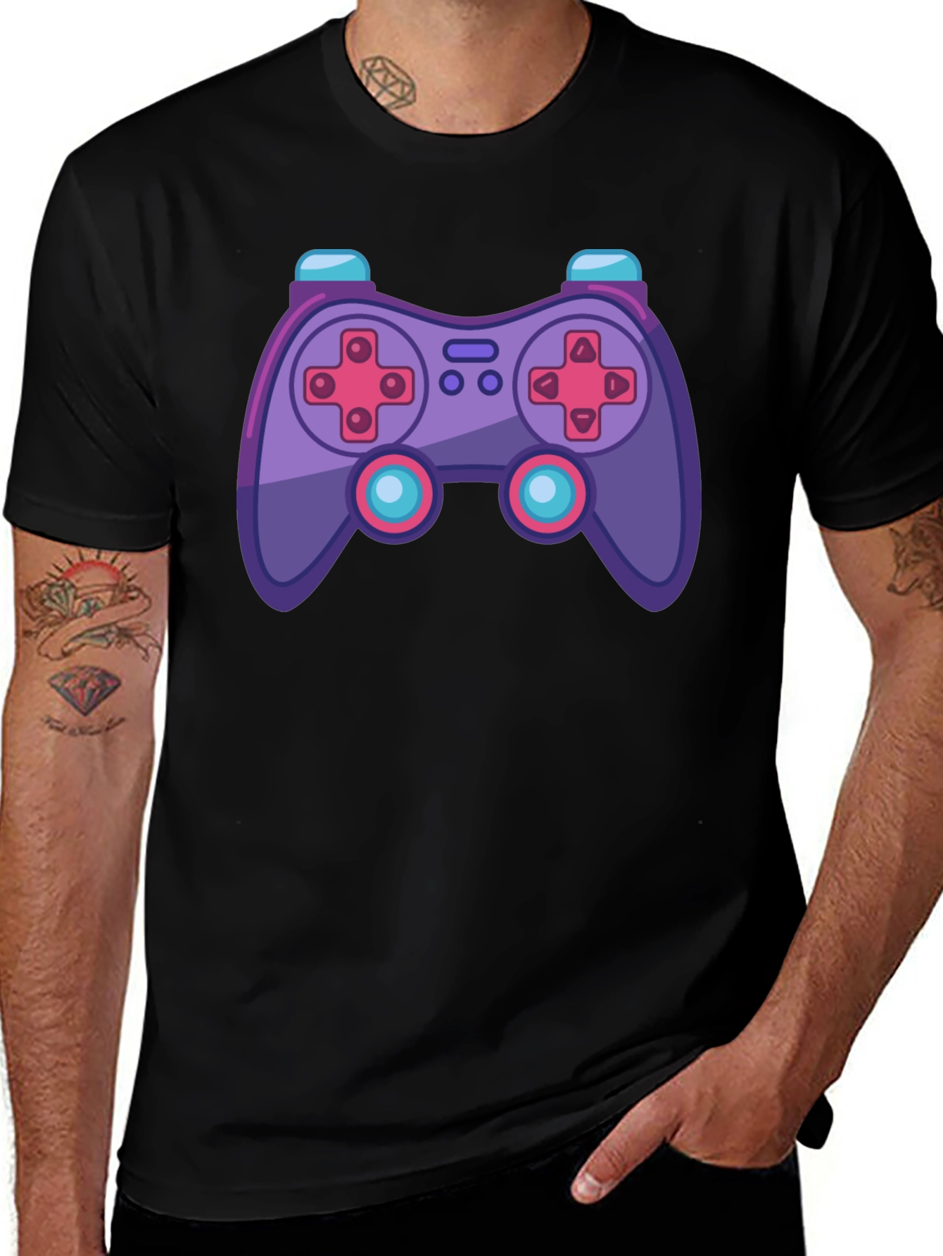 Gamer T-Shirt with Controller Design