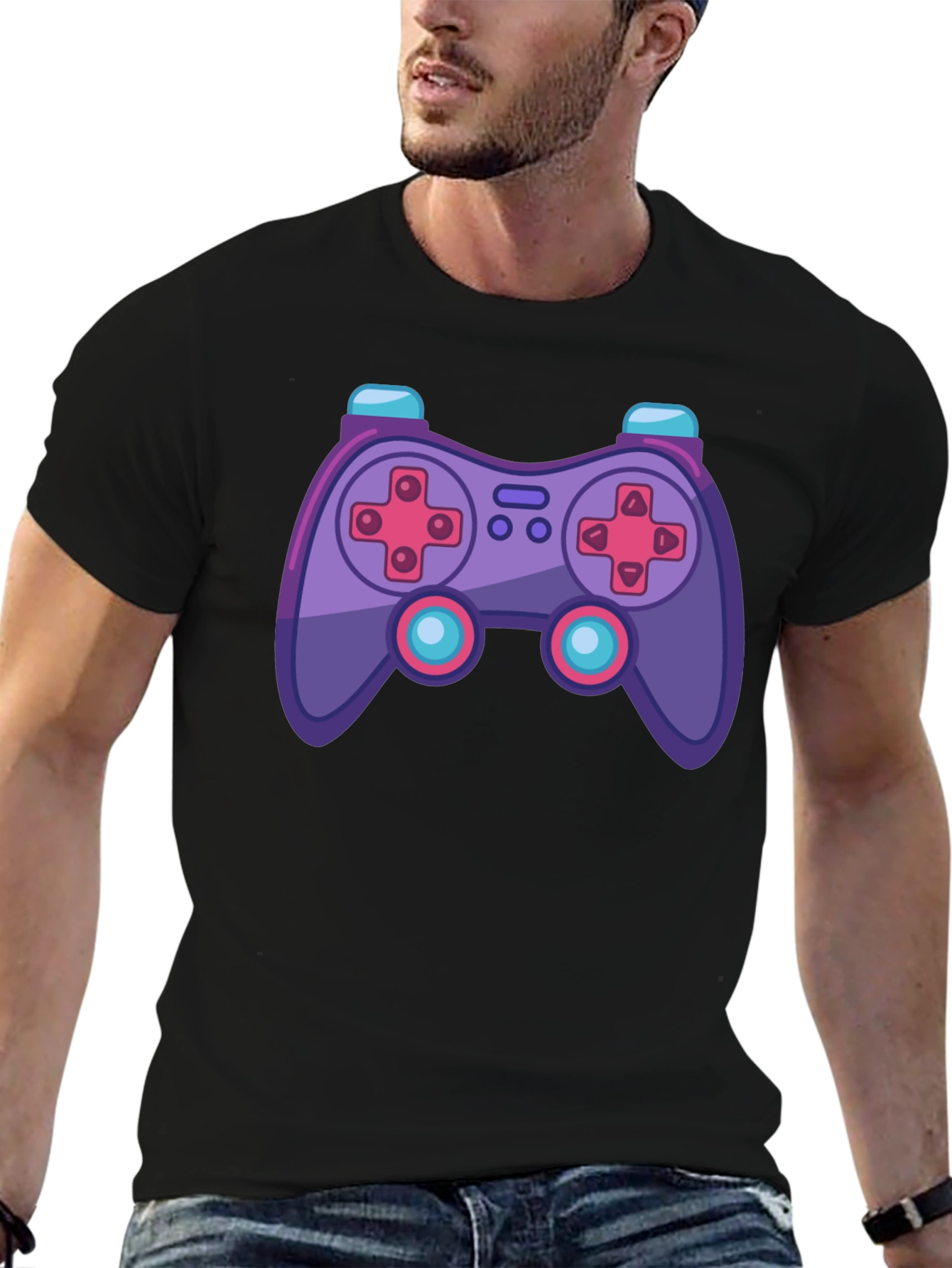 Gamer T-Shirt with Controller Design